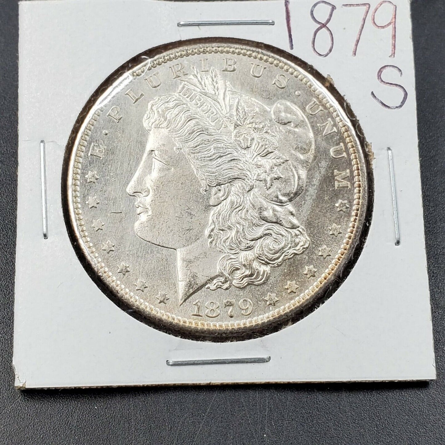 1879 S Morgan Silver Eagle Dollar Coin BU Uncirculated San Francisco