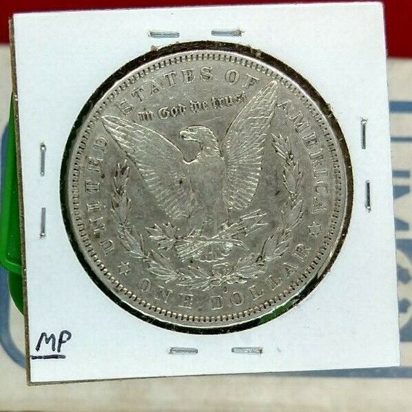 1896 O Morgan Silver Eagle Dollar Coin XF EF Extra Fine Details Cleaned