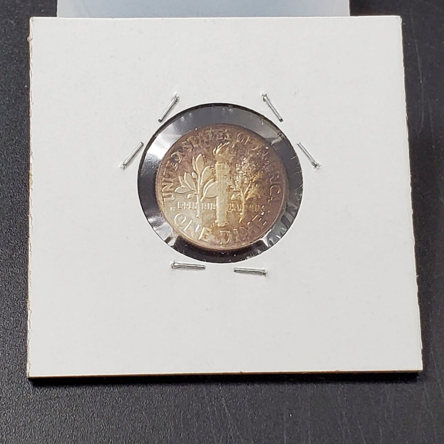 1963 P Roosevelt Silver Dime Coin Nice Toning Toner Choice BU