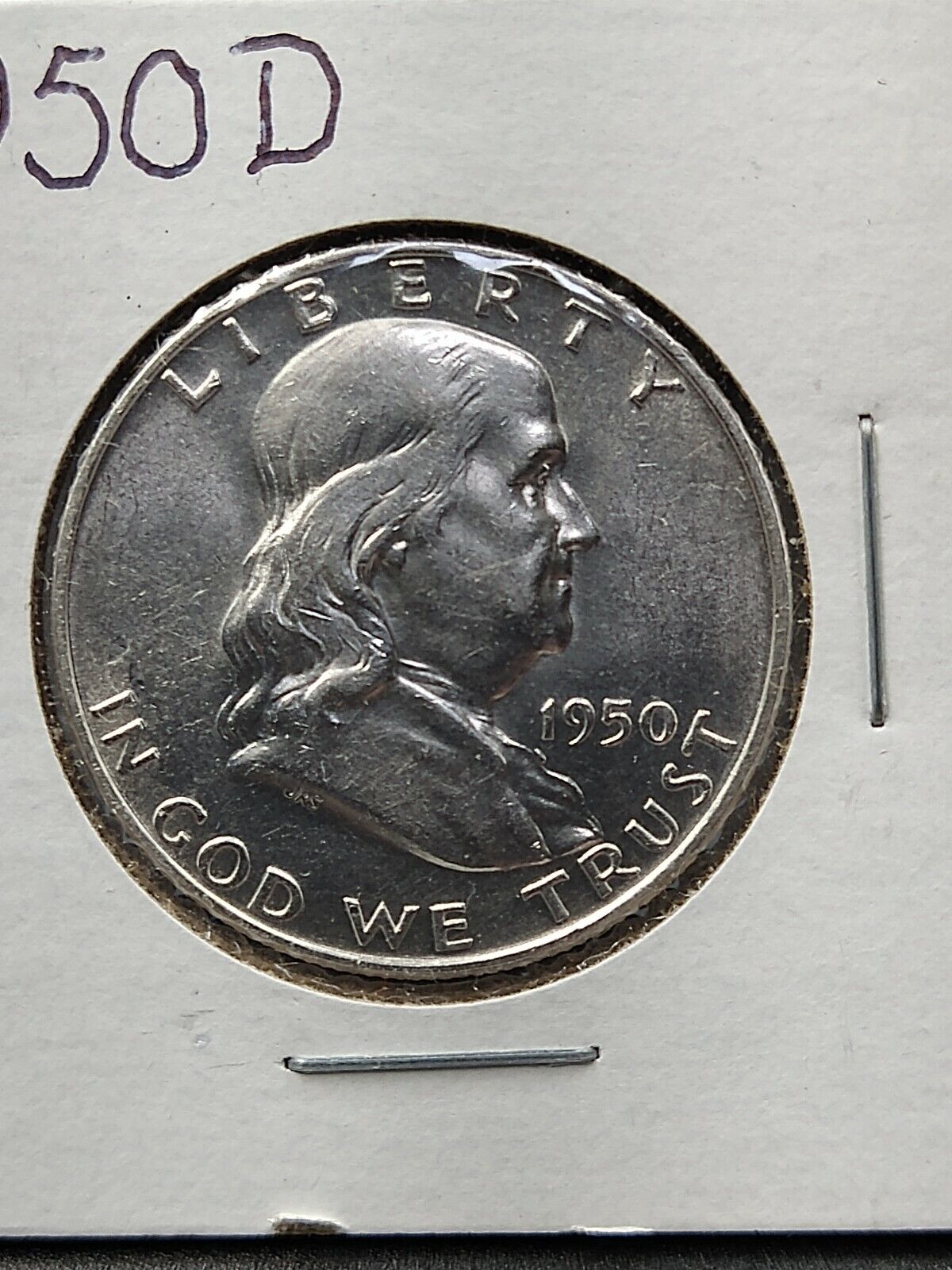 1950 D Franklin Silver Half Dollar Coin Choice / GEM BU UNC
