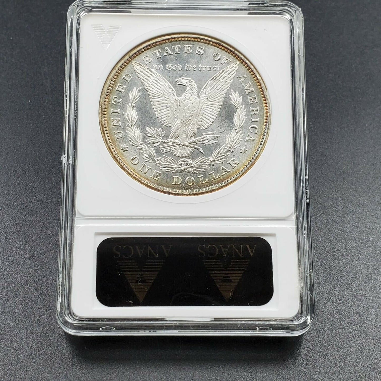 1878 P 8TF Morgan Silver Dollar Variety Coin ANACS MS60 PL PROOF LIKE VAM-2 Vam