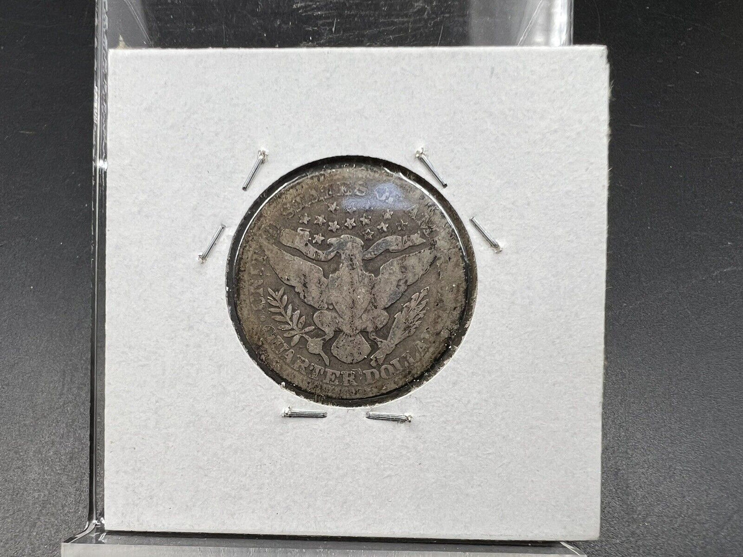 1905 P Barber Silver Quarter Coin Semi Key date AG About Good Circ
