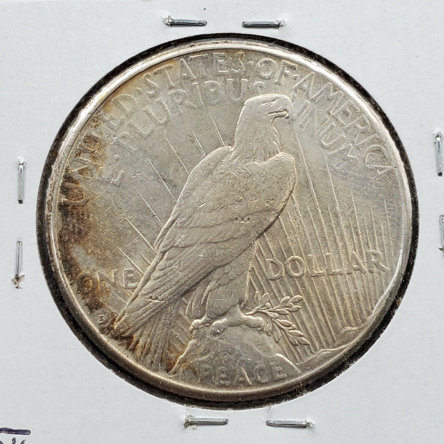 1922 S Peace 90% Silver Eagle Dollar Coin Neat Toning XF EF Extra Fine