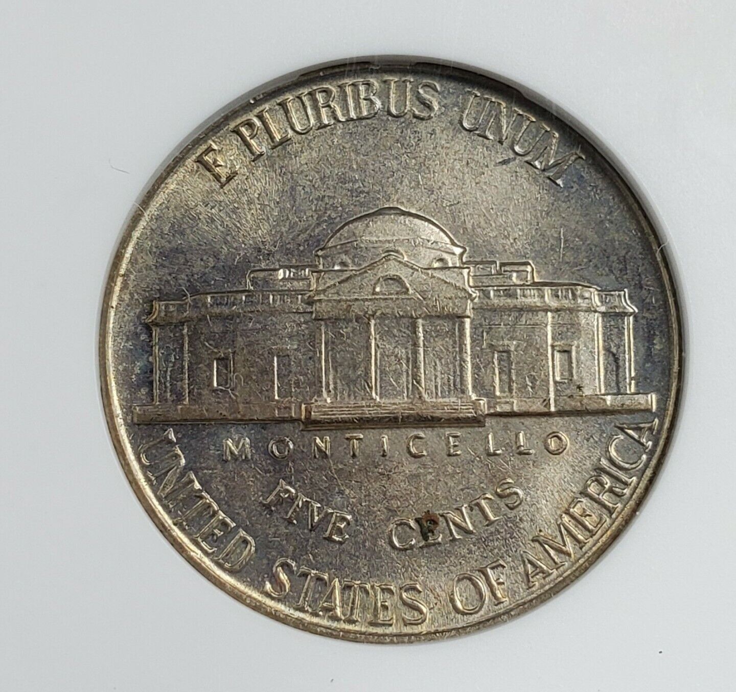 1938 Jefferson Nickel Coin Variety 5c ANACS MS64 DDO 001 DMR-003 Double Die OBV