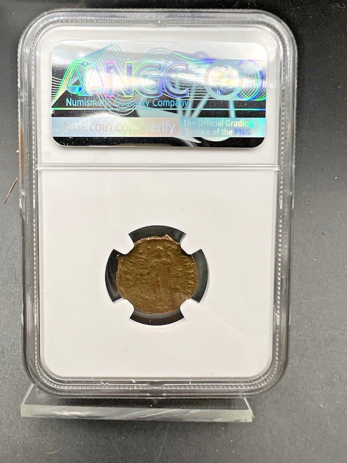 ROMAN EMPIRE House of Constantine BI Nummus Crispus AD 316-326 Issue as Ceasar