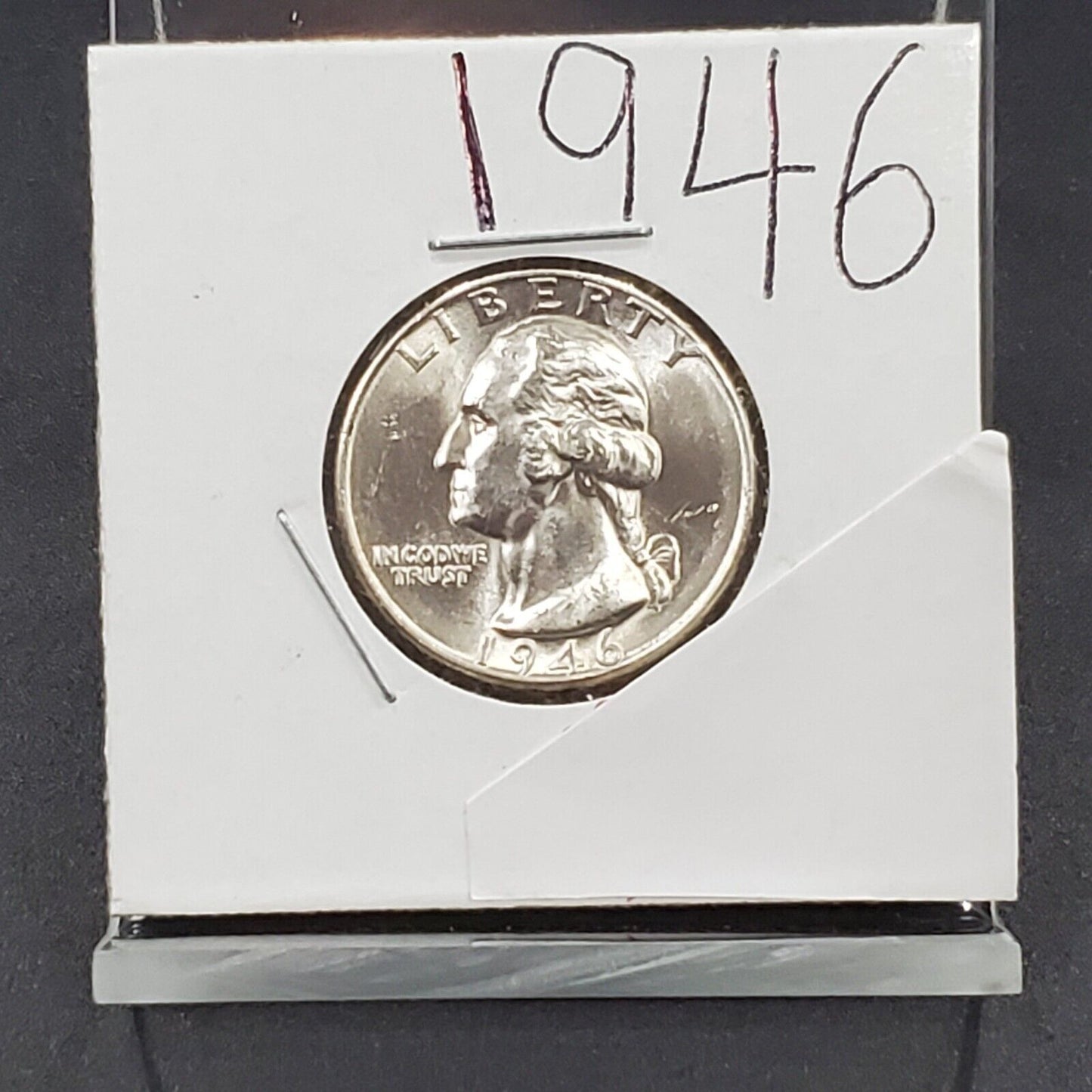 1946 P 25C Washington Quarter Silver Coin Choice BU Unc