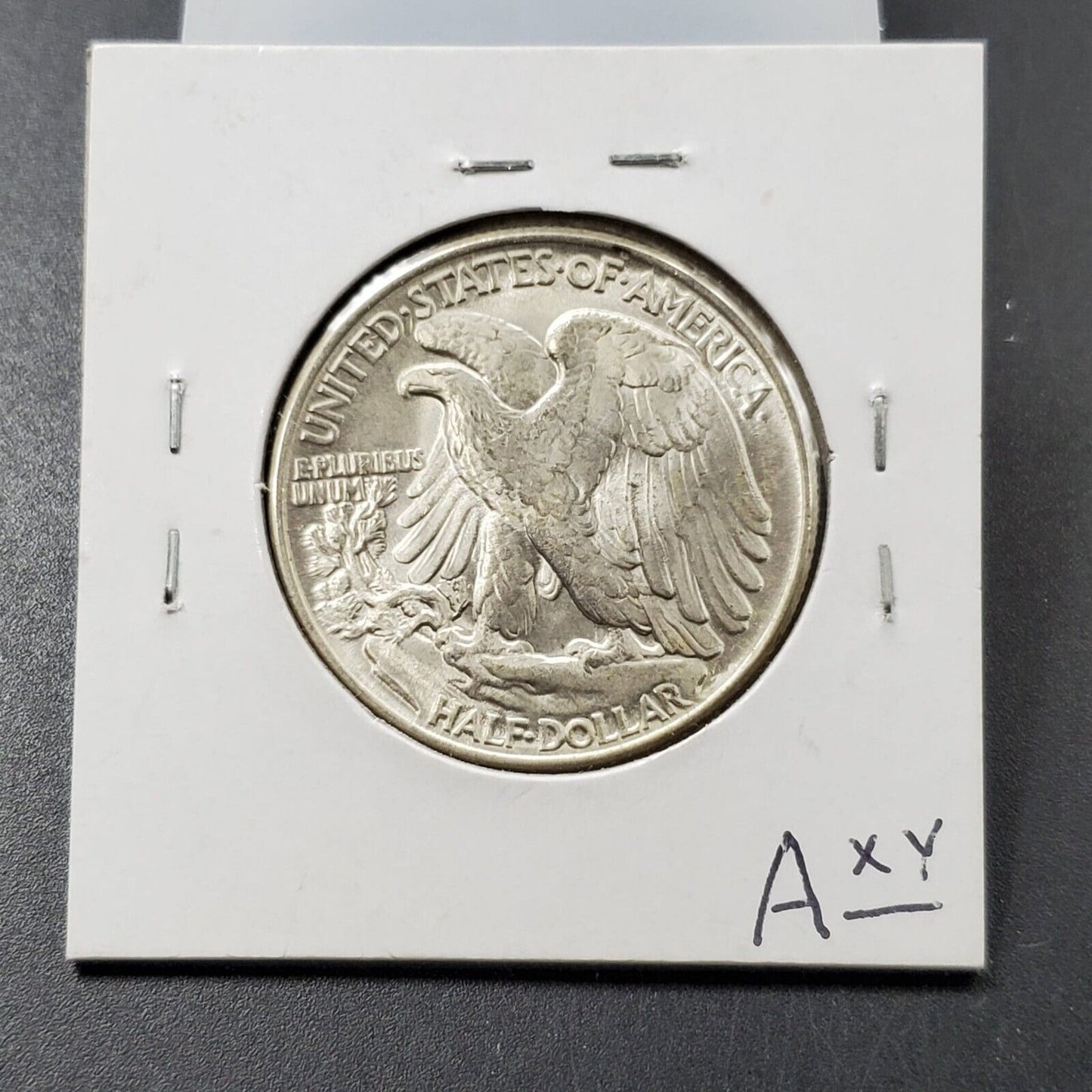 1945 P 50C Walking Liberty Silver Eagle Half Dollar AVG BU UNC Nice Luster