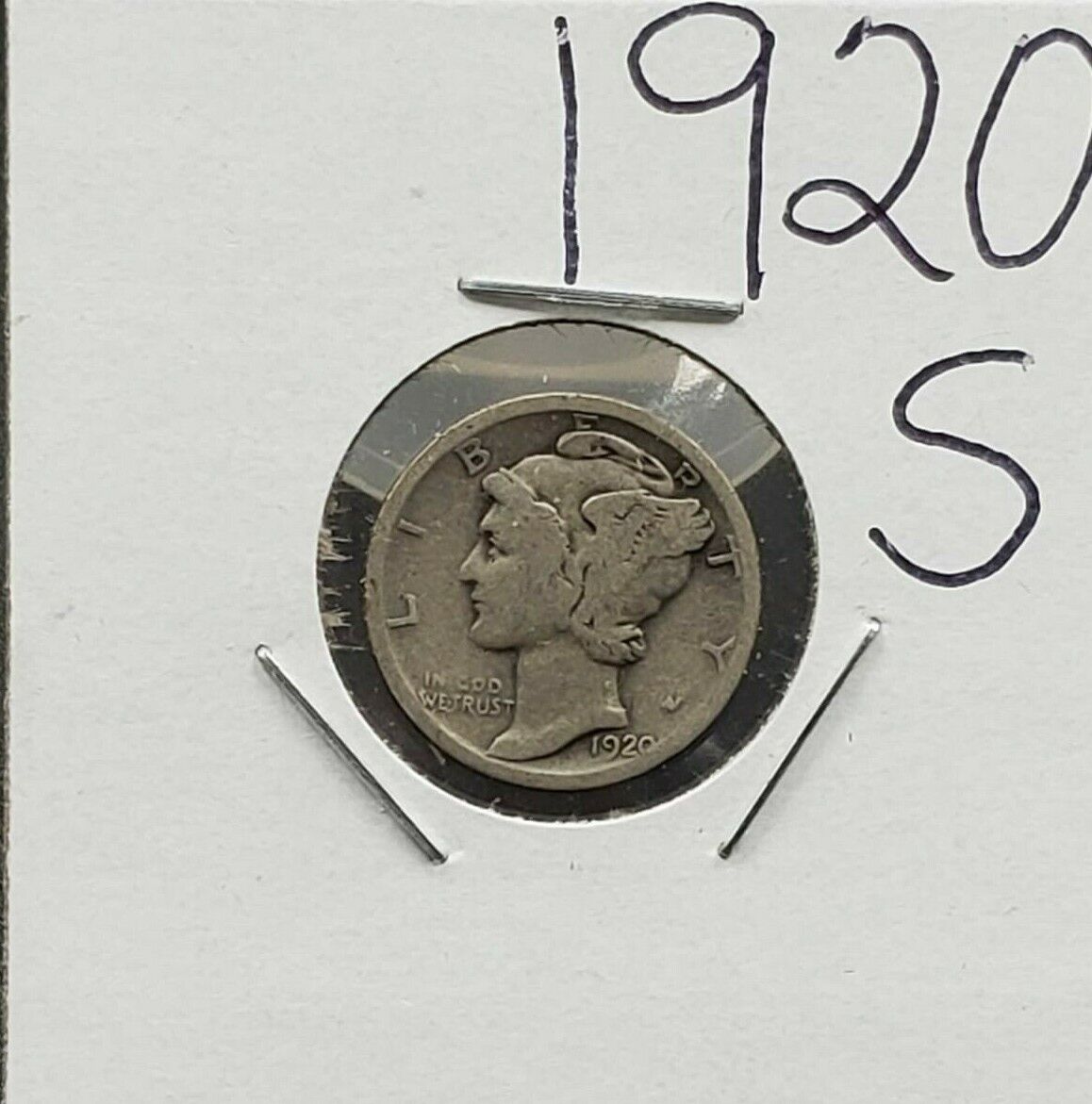 1920 s Mercury Dime Silver Coin CIRCULATED RobinsonsCoinTown ComboShipDiscount