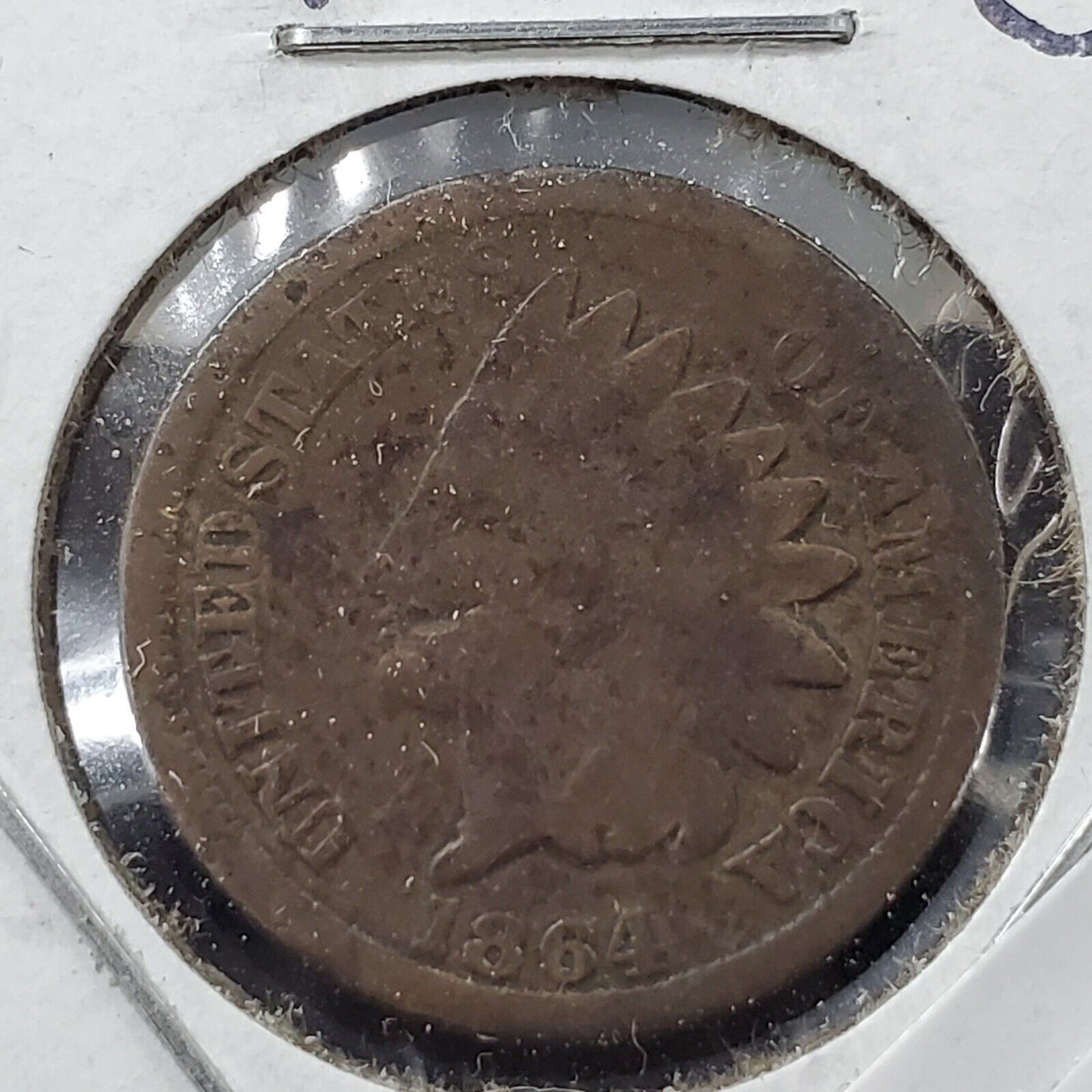 1864 Indian Head Cent Coin Good details
