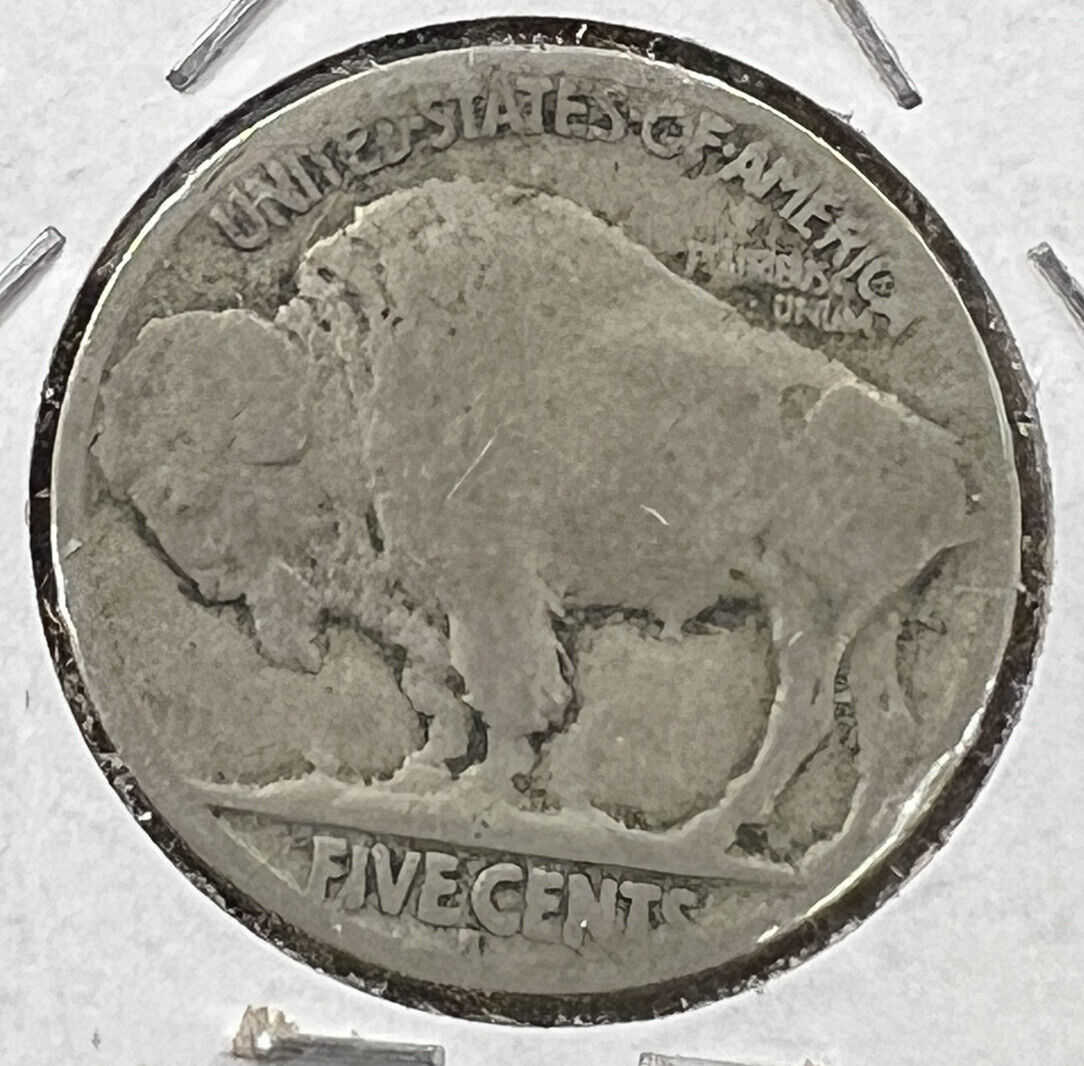 1918 S Buffalo Indian Head Nickel Coin Choice AG ABout Good / G Good