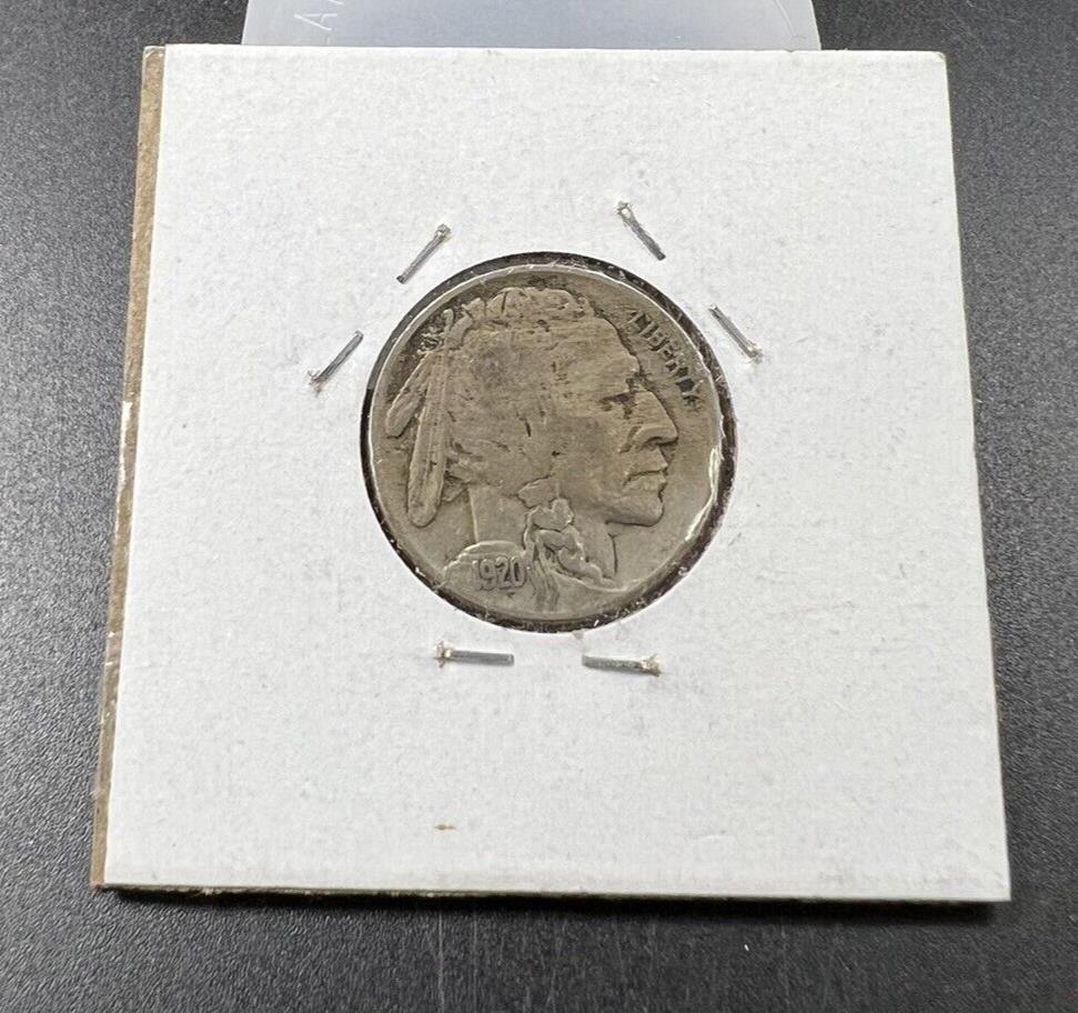 1920 Buffalo Indian Head Nickel Coin VG Very Good circ