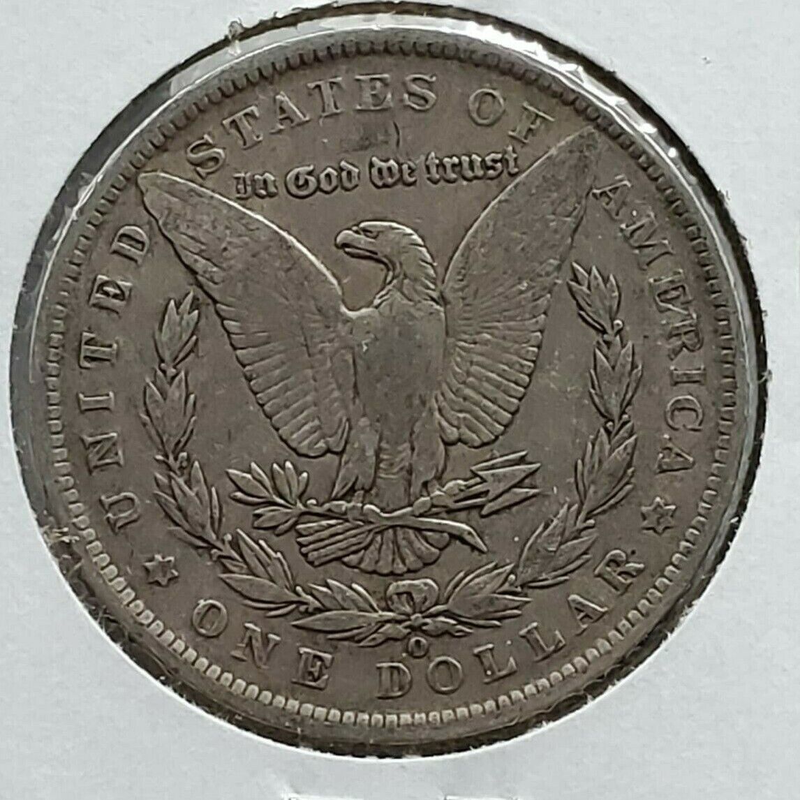 1890 O Morgan Coin Choice VF Very Fine VAM-10A Obverse Die Clash Variety Comet
