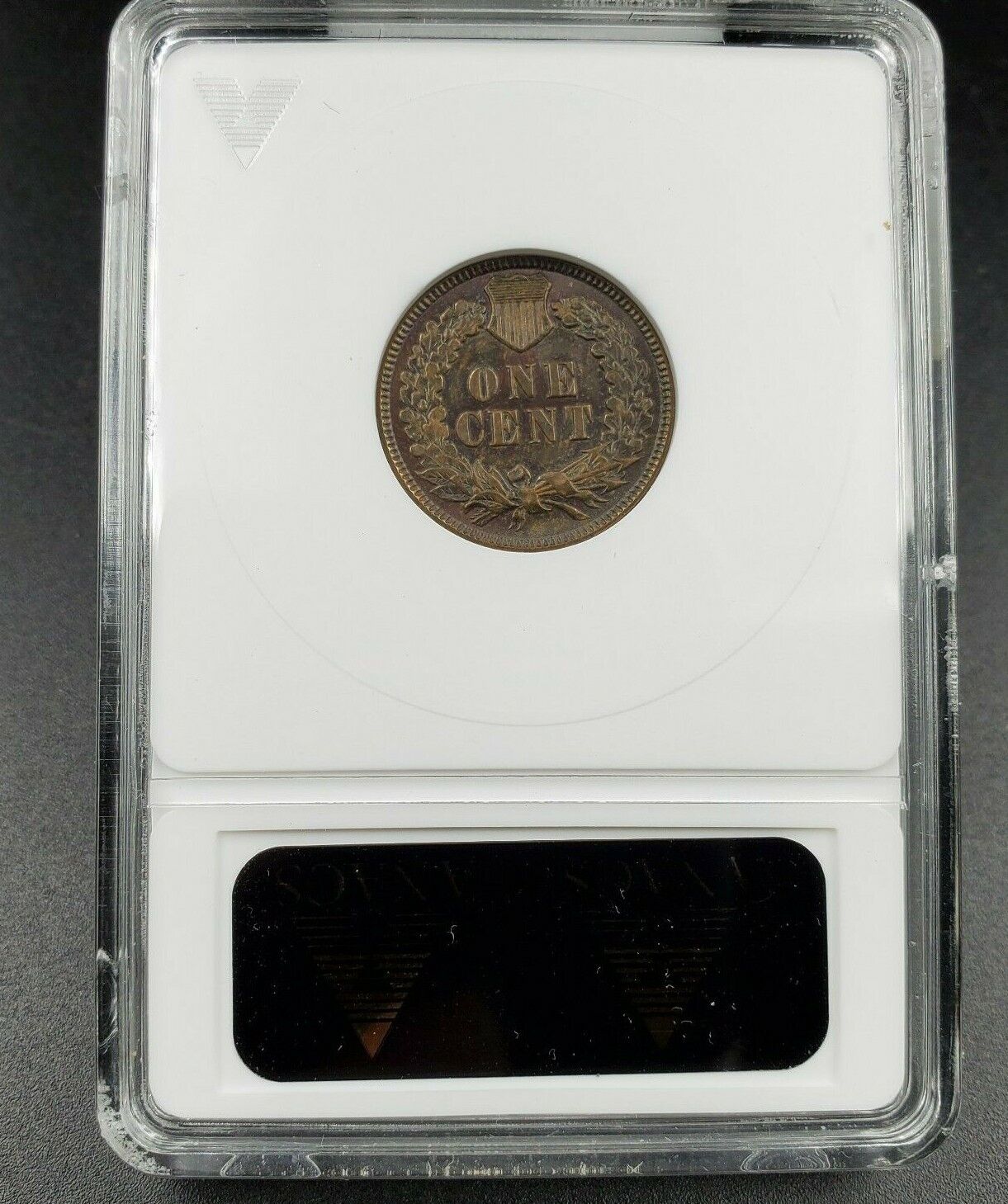 1890 Indian Cent Penny Variety Error Coin ANACS MS62 BN FS-010.84 FS-401 S-4