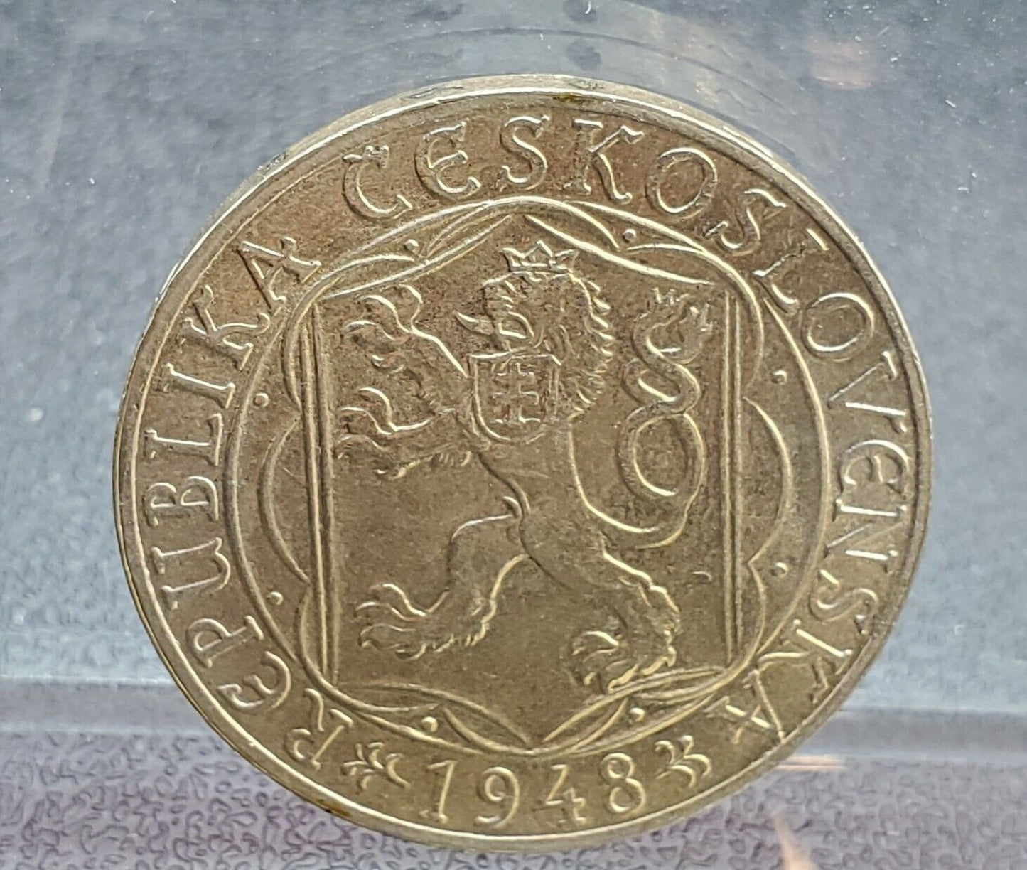 1948 Czechoslovakia 100 Krone 100 Korun BU Silver 600th Anniversary Charles Uni
