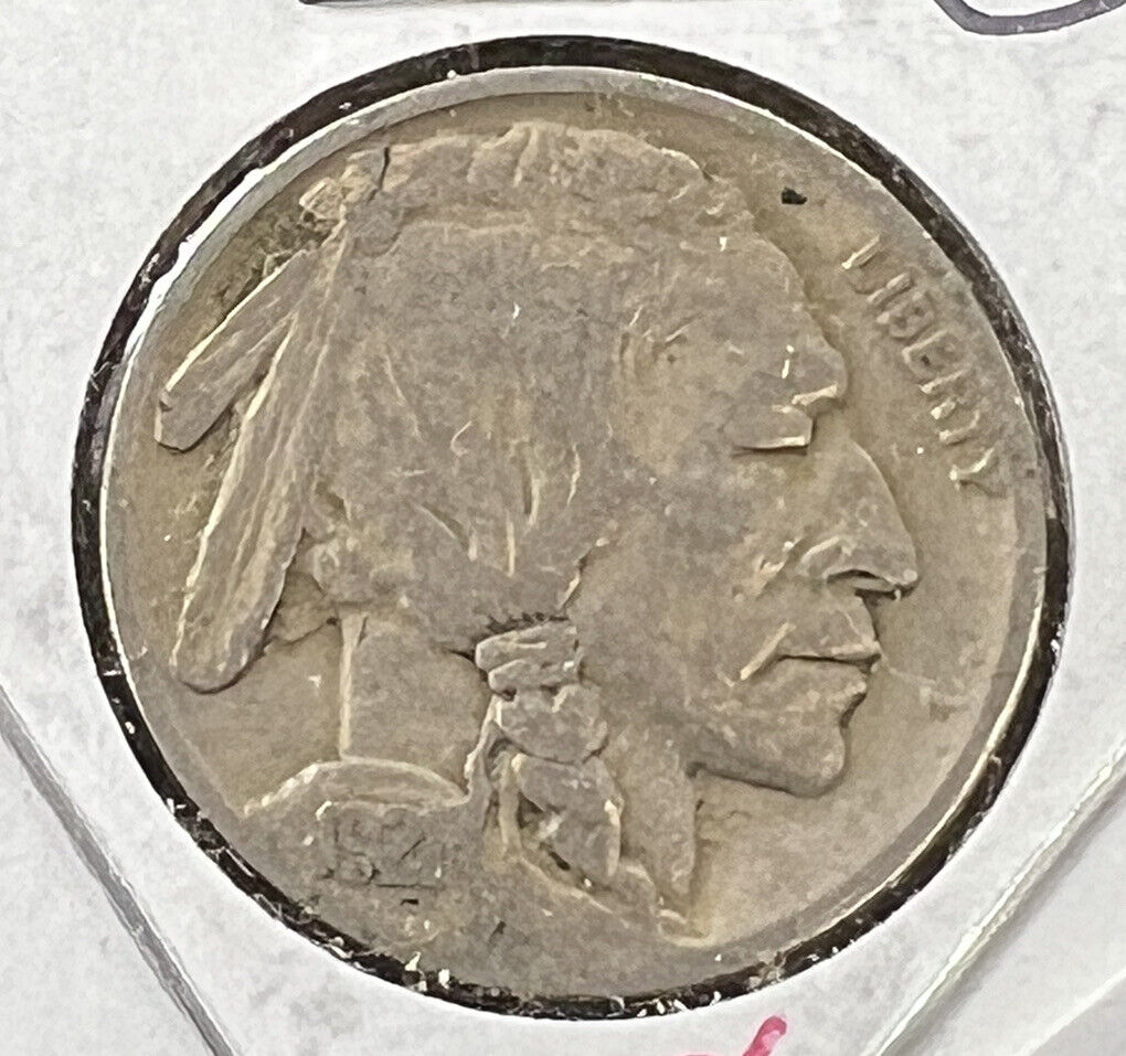 1921 Buffalo Indian Head Nickel Coin Choice Fine / VF