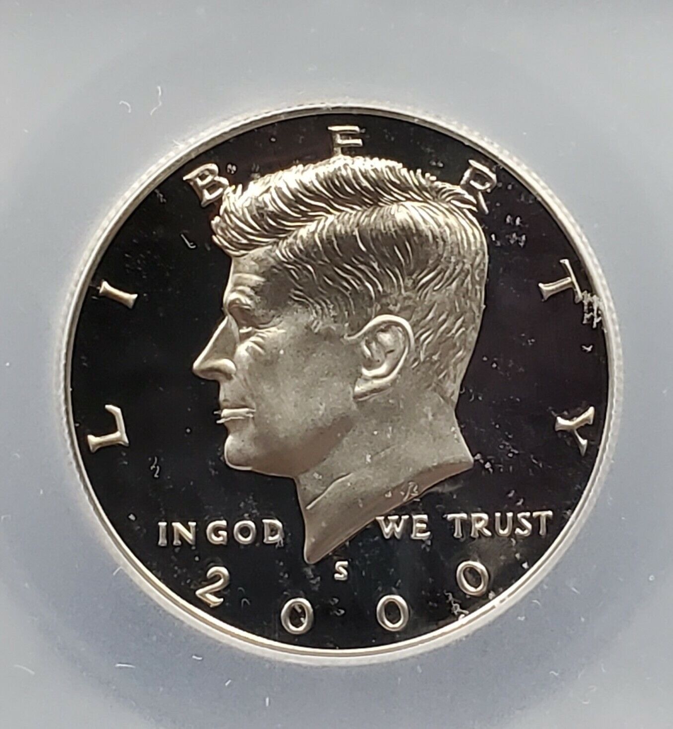 2000 S Clad Kennedy Millennium Half Dollar Coin Retro ICG PR70 DCAM  nice!