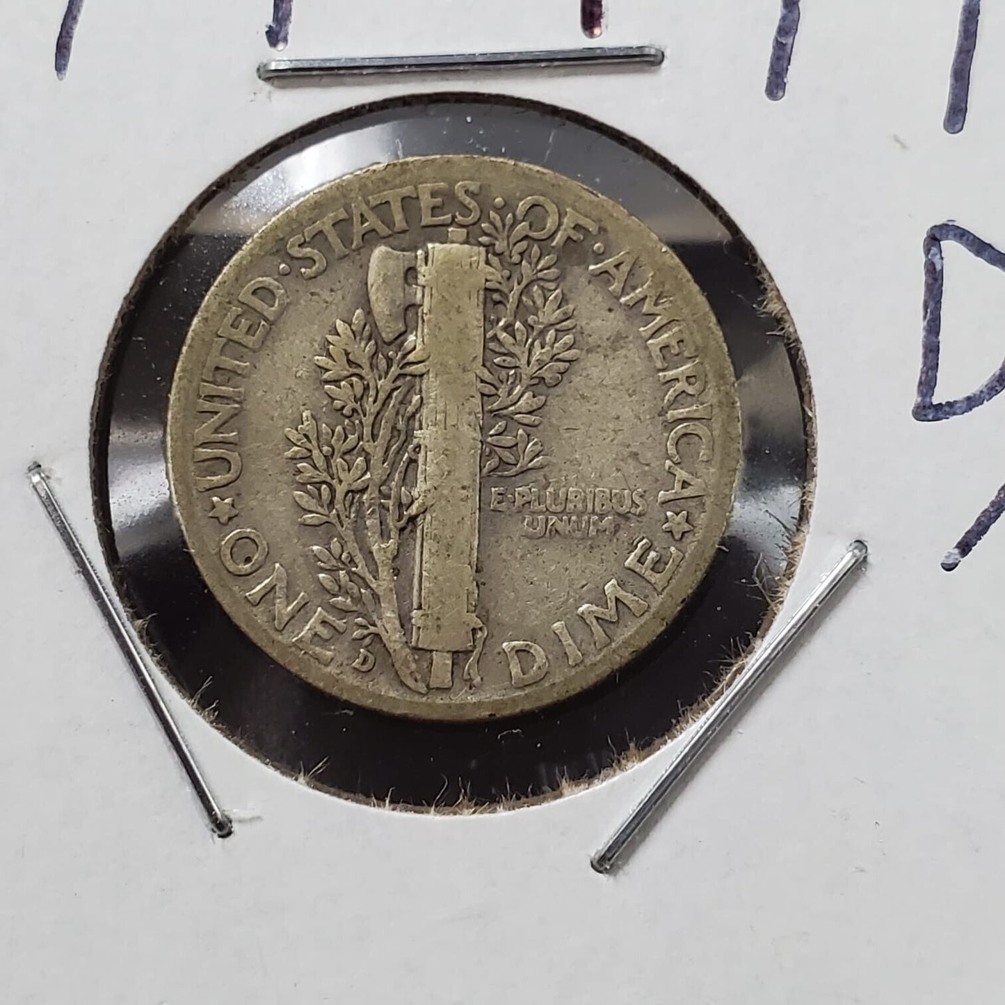 1940 D/D Mercury Dime Coin Circulated RPM