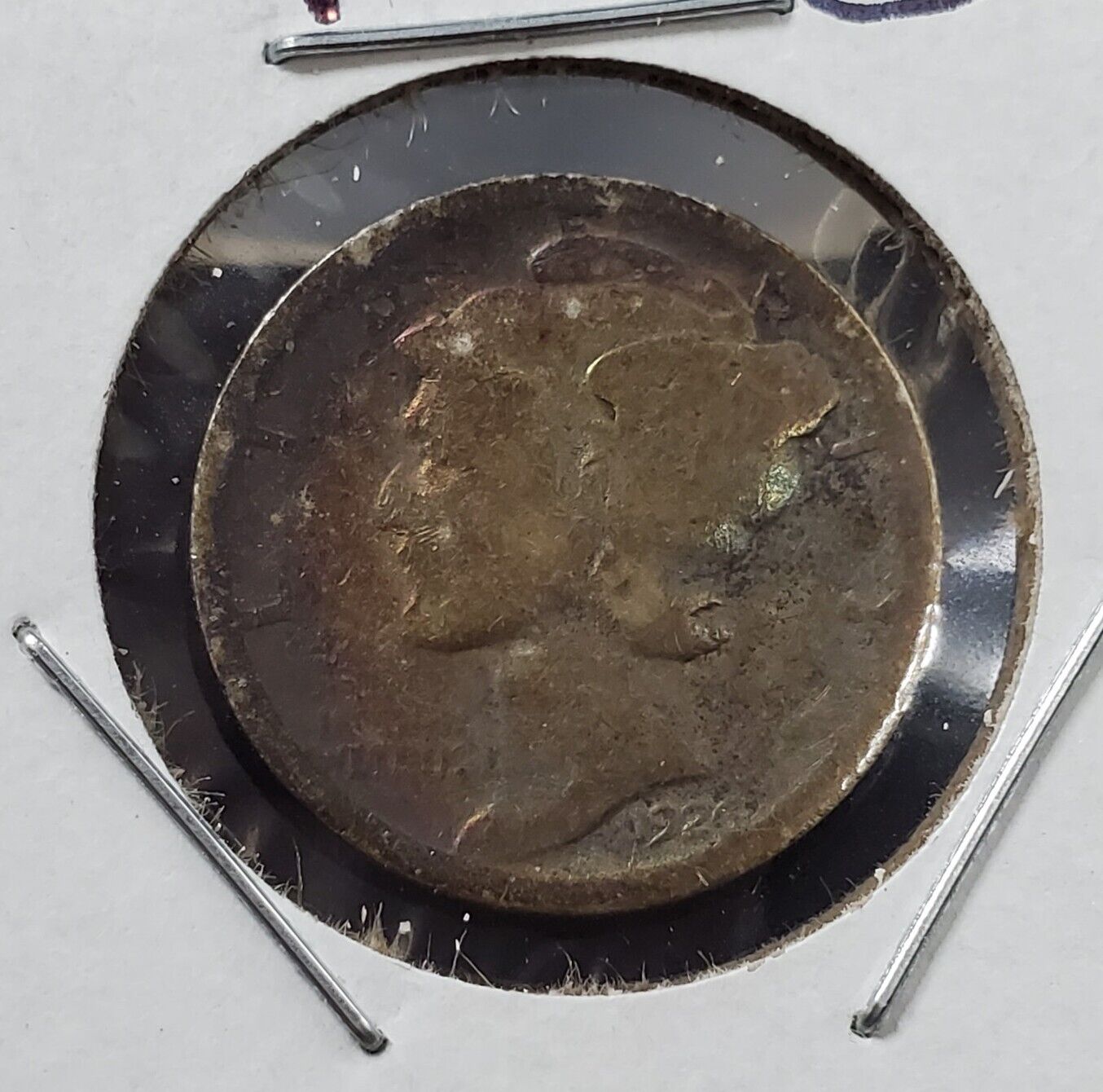 1926 D Mercury Dime Coin AG / Good Very Neat Toning Toner