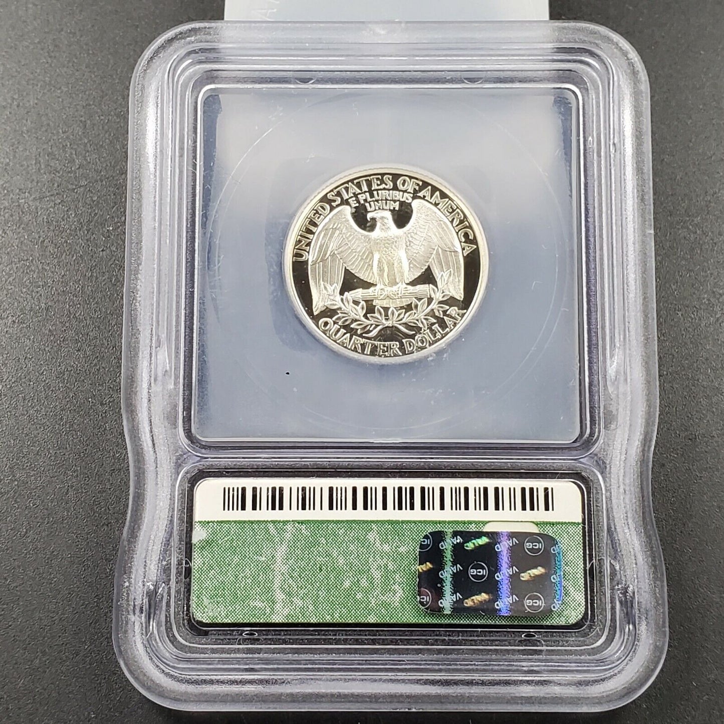 1993 S Washington Proof Quarter Silver Coin ICG PR70 DCAM NICE