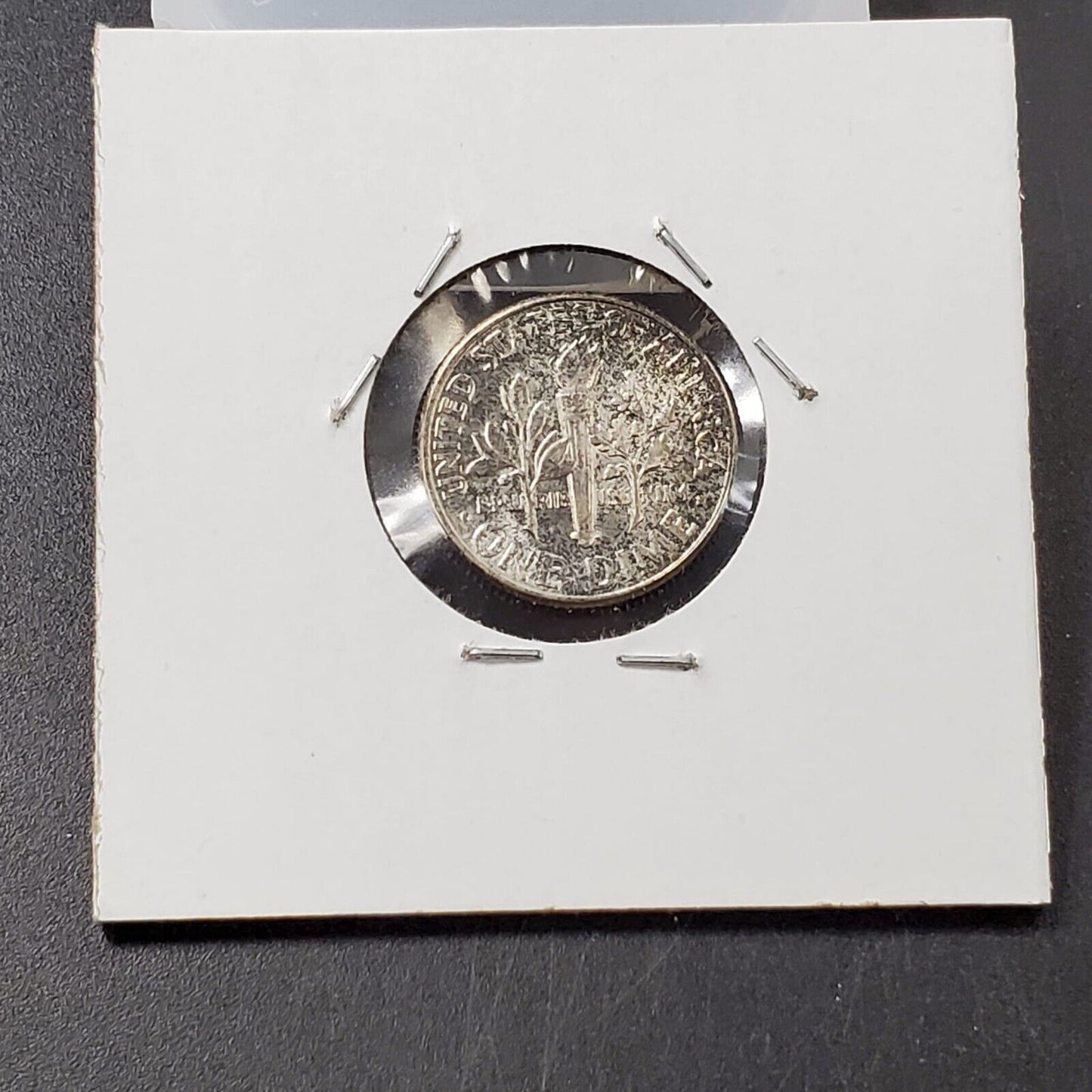 1958 P Roosevelt Silver Dime Neat Toning Toner CH BU UNC