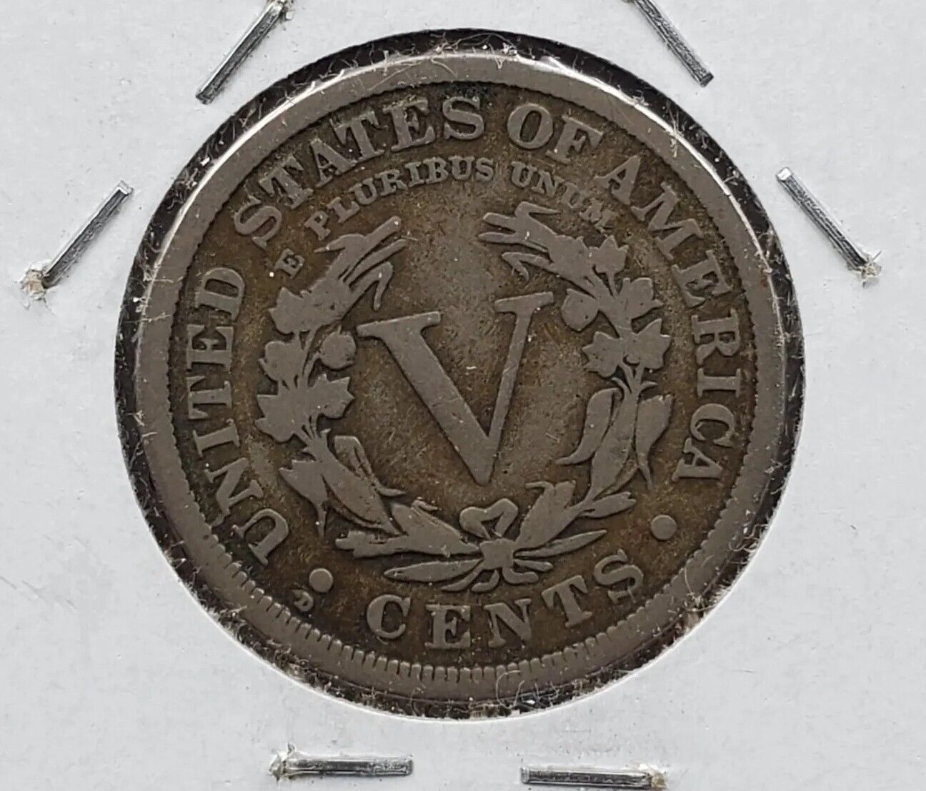 1912 D Liberty Head V Nickel Denver Choice VG Very Good / Fine Circ