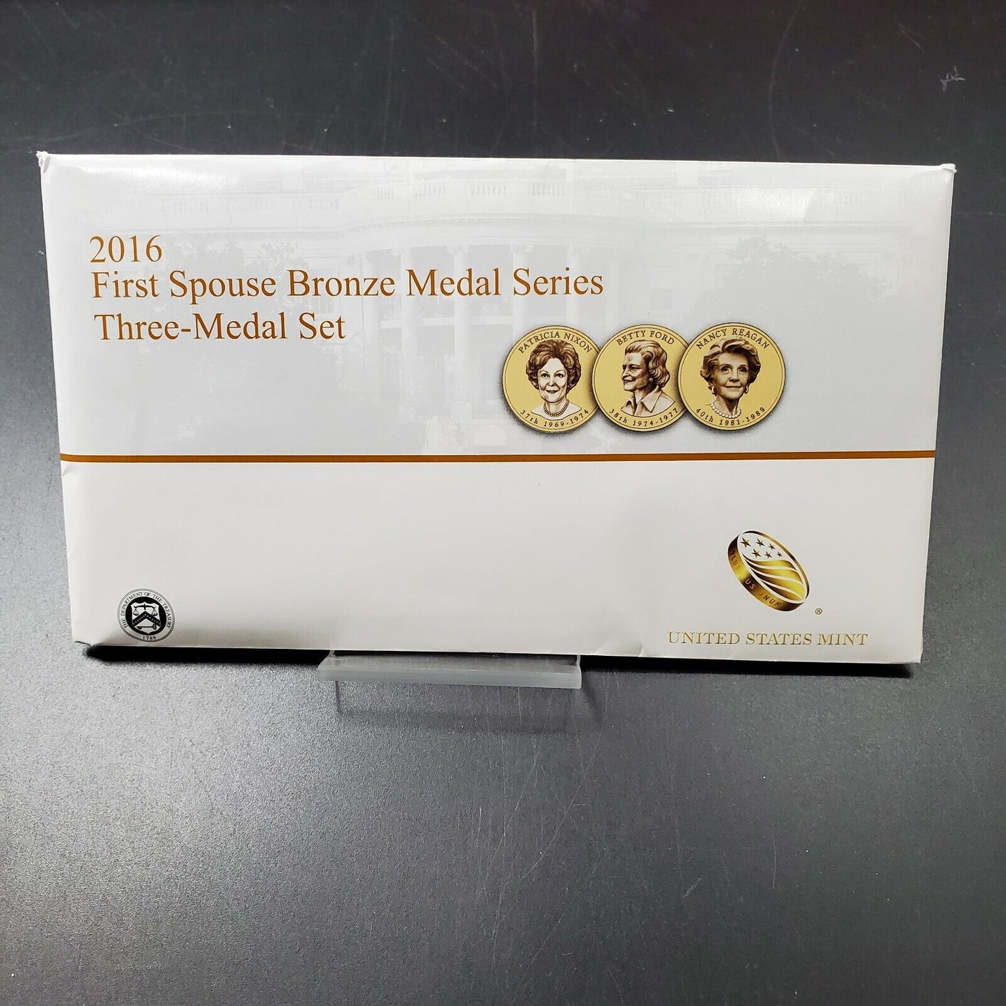 2016 First Spouse Bronze Medal Series Three 3 Medal Set Nixon Ford, Nancy Reagan