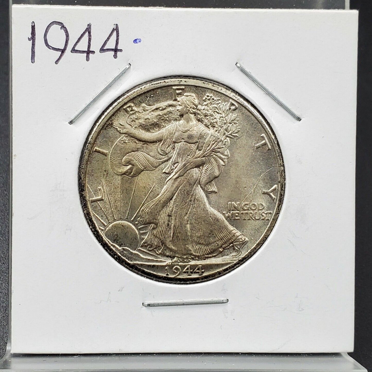 1944 P 50c Walking Liberty Silver Eagle Half Dollar Coin CH BU UNC WW2 American