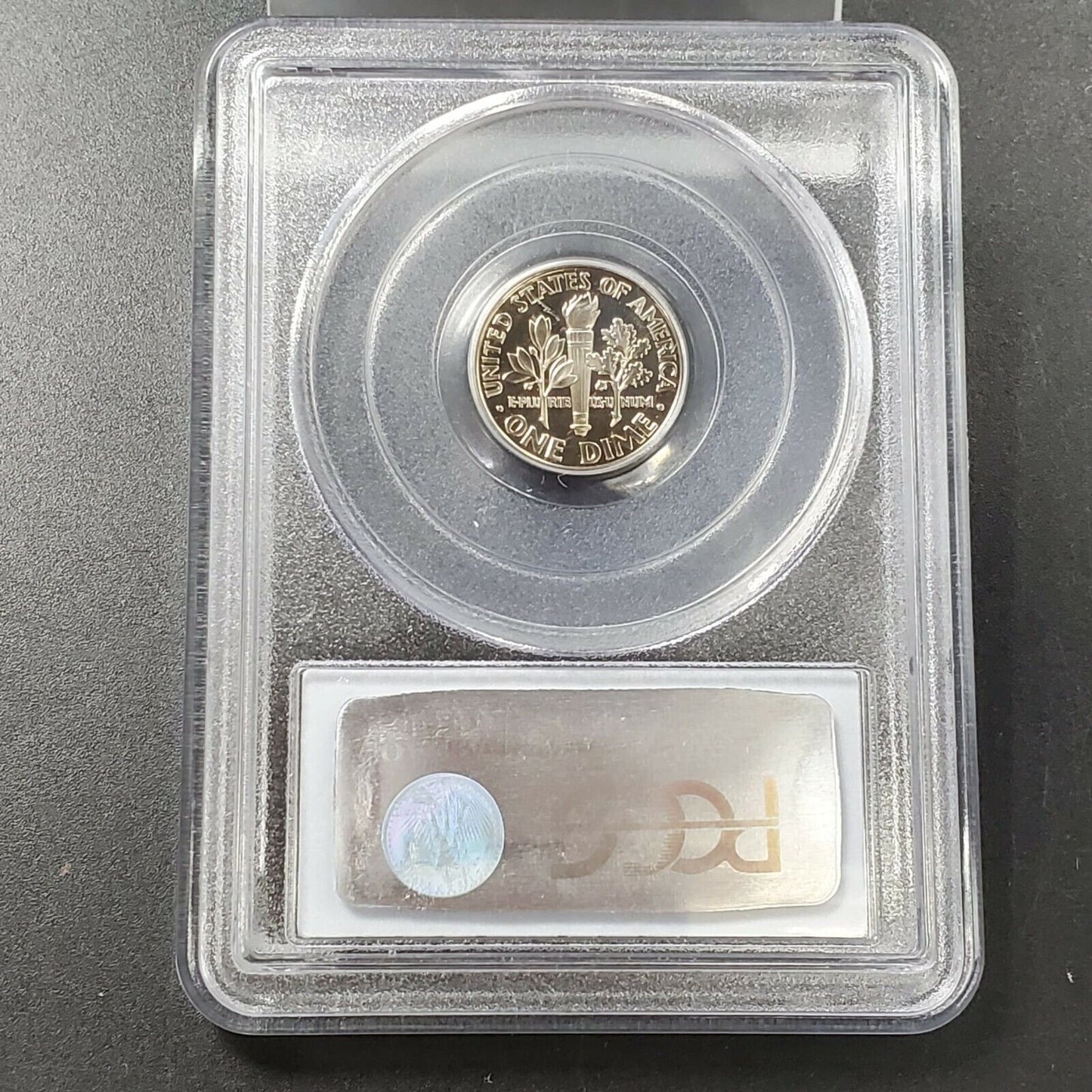 2001 S Roosevelt Proof Clad Dime Coin PCGS PR69 DCAM #2