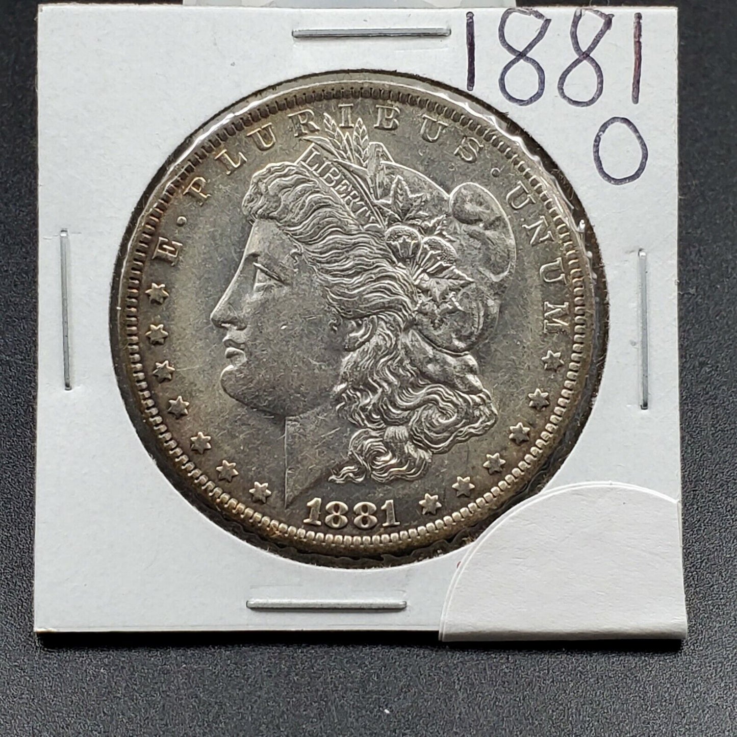 1881 O Morgan Silver Dollar Coin High Choice AU About Uncirculated Circulated