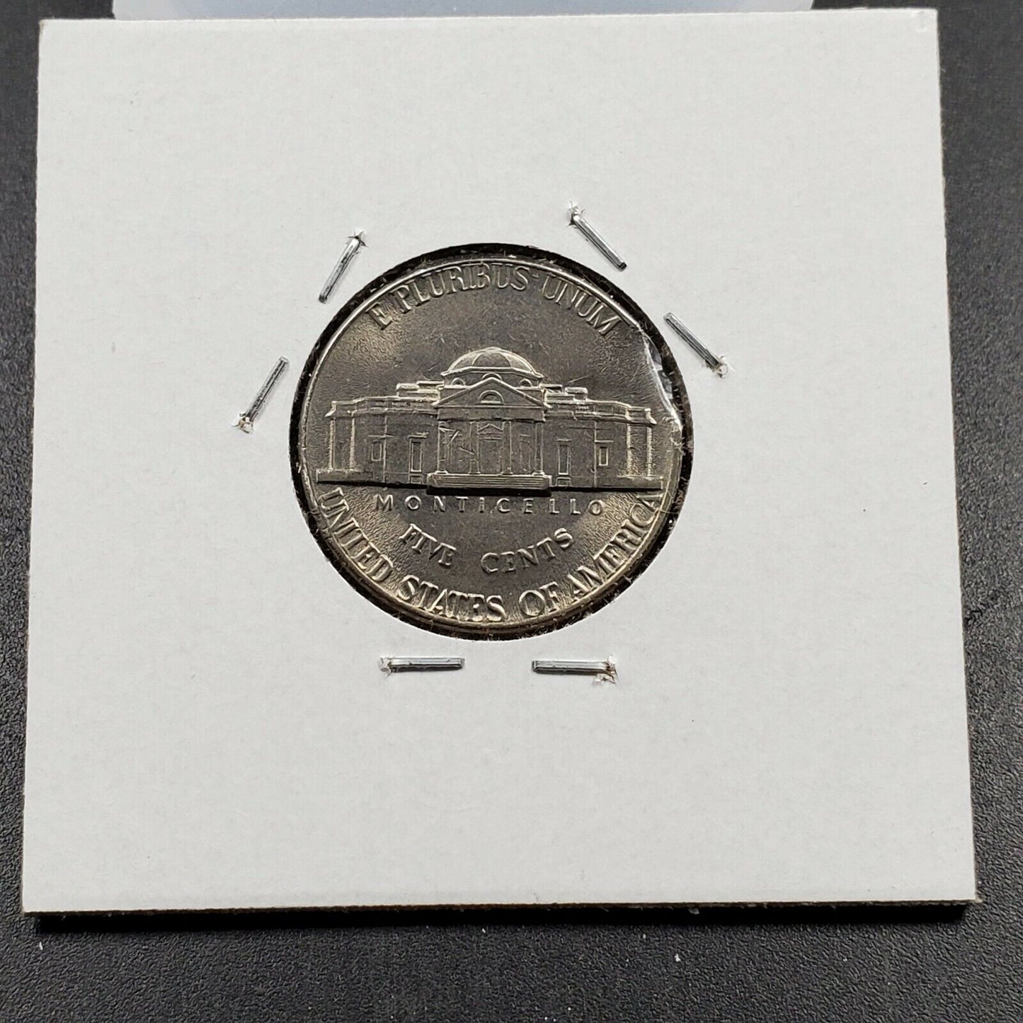 1971 D 5c Jefferson Clad Nickel Coin GEM BU FS Full Steps Clipped Planchet Error