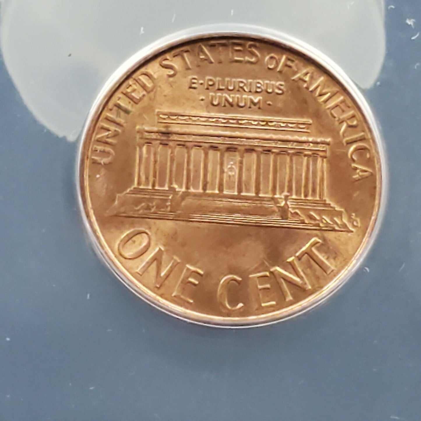 2000 Lincoln Memorial Cent Penny ANACS MS62 Major Struck Through Grease Error