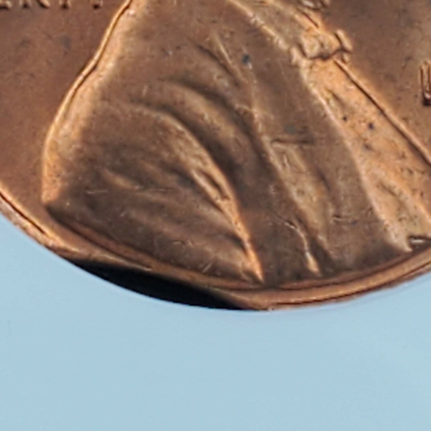 1972 P Lincoln Memorial Cent Penny Coin ANACS MS64 Error Clipped Rim Planchet