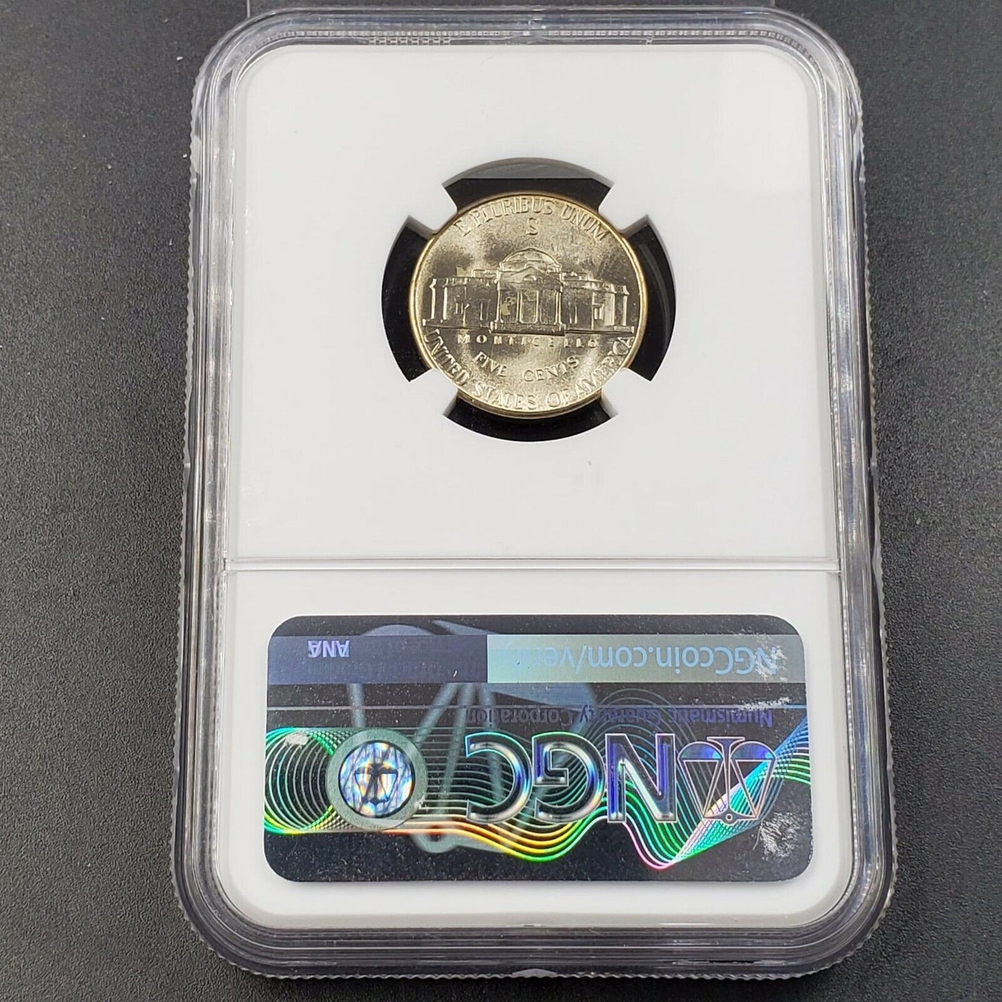 1943 S Jefferson Nickel Coin NGC MS67 5FS 5 FULL STEPS WW2 ERA TYPE 2 SILVER