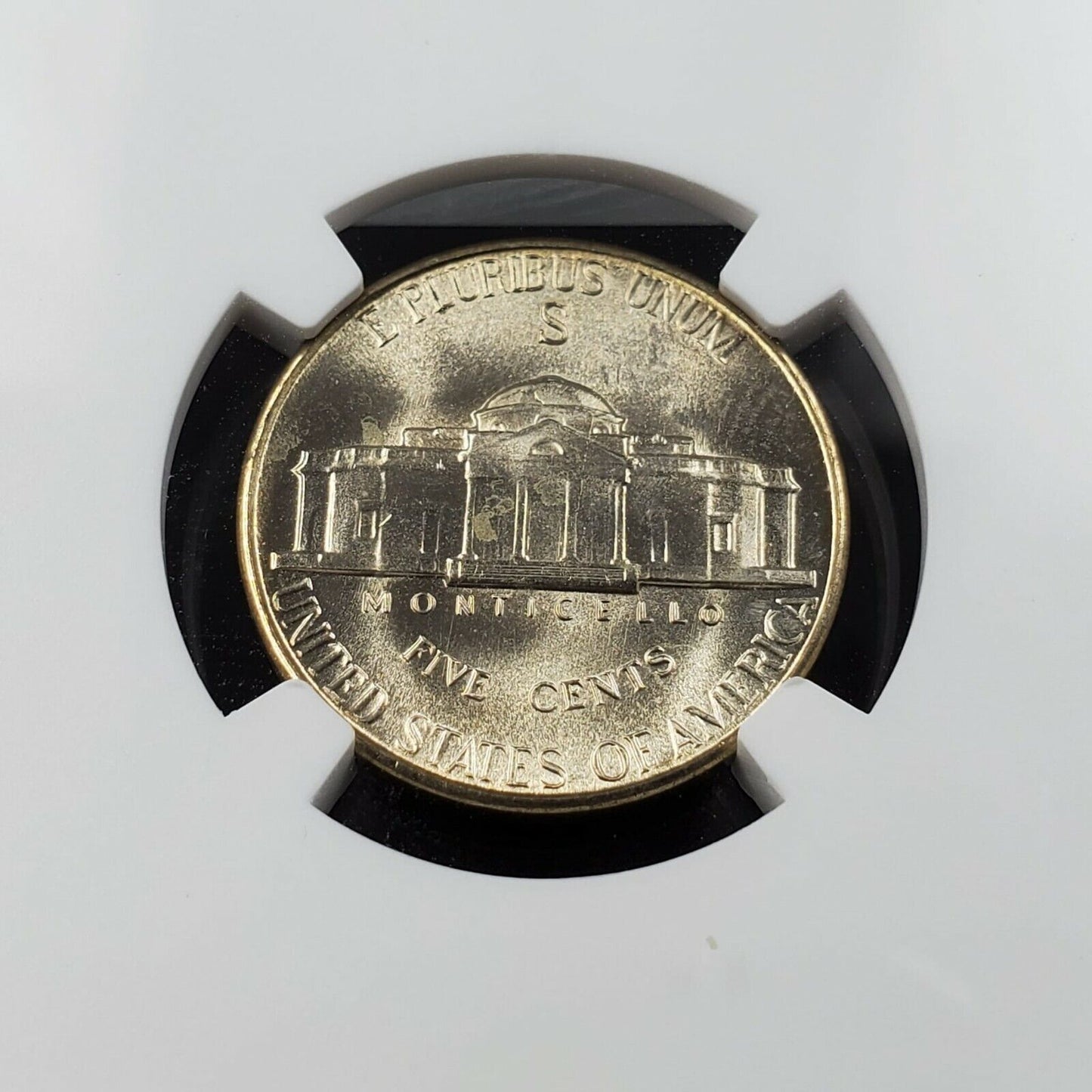 1943 S Jefferson Nickel Coin NGC MS67 5FS 5 FULL STEPS WW2 ERA TYPE 2 SILVER