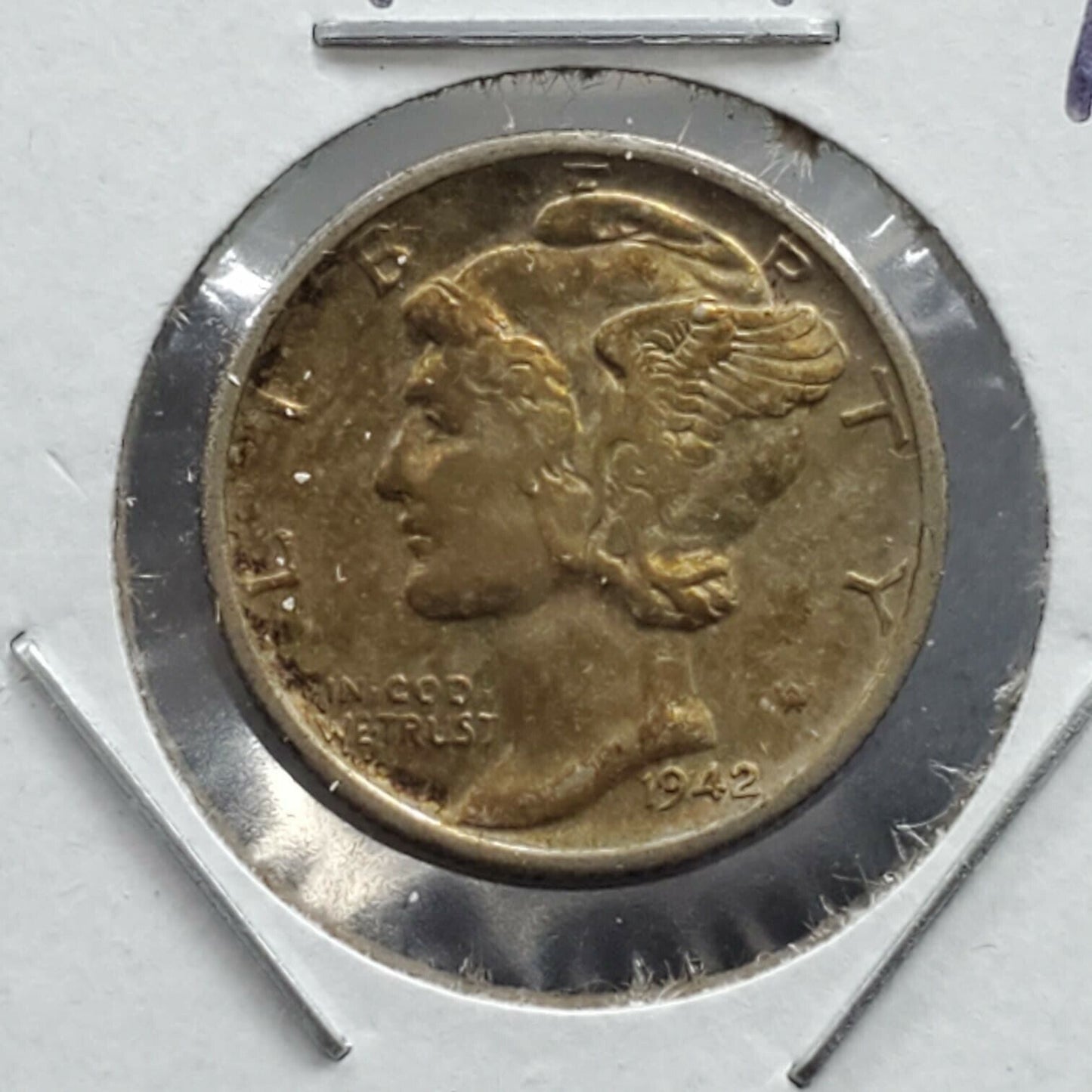 1942 D Mercury Dime Coin XF / AU RobinsonsCoinTown Combo Ship Discounts