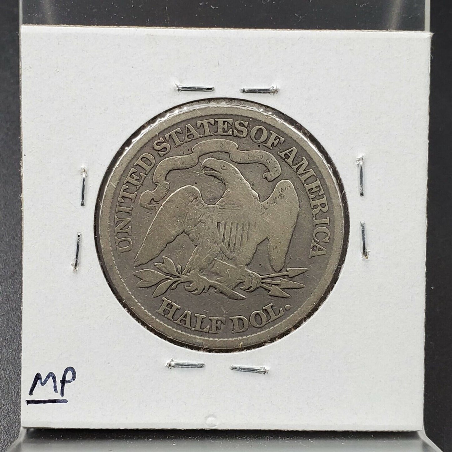 1877 P Seated Liberty Silver Eagle Half Dollar 50c Choice Good Circulated