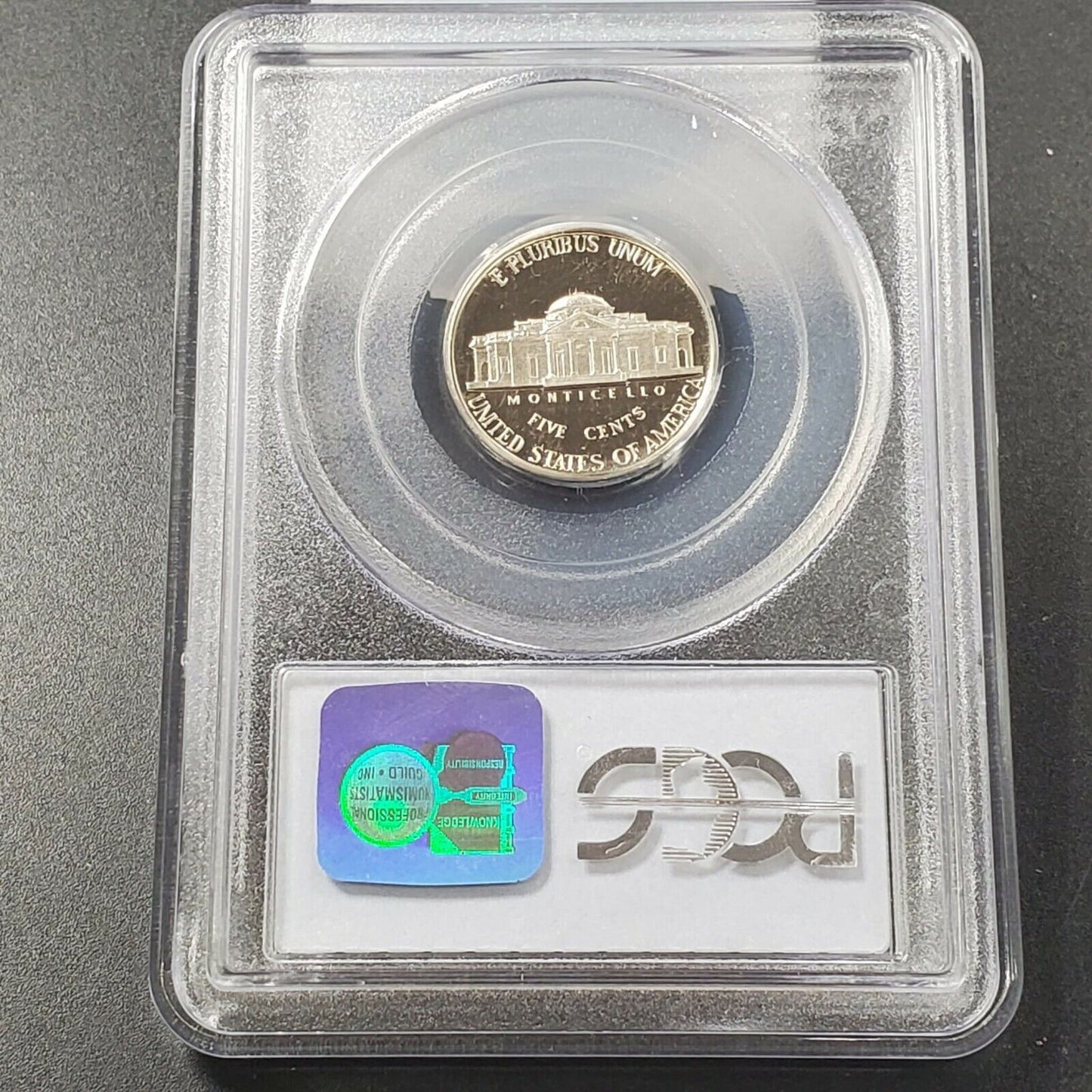 1986 S Proof Jefferson Nickel Coin PCGS PR69 DCAM #2