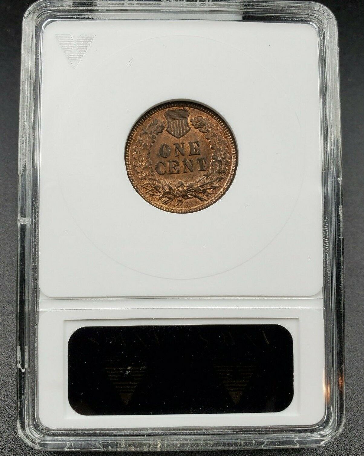 1895 Indian Cent Penny Error ANACS MS63 RB FS-011.3 FS-301 RPD Nice reverse