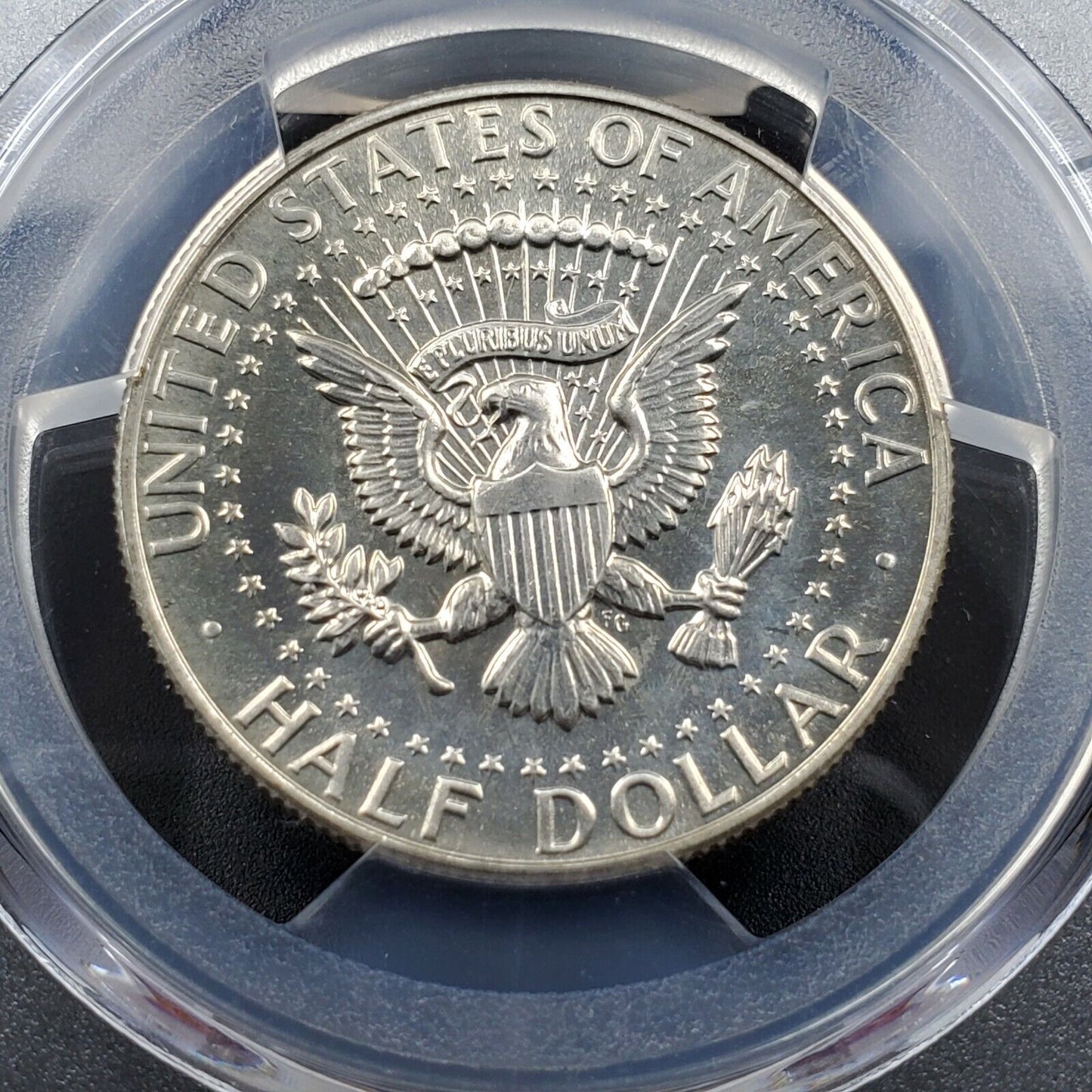 1966 P 50C Kennedy 40% Half Dollar VARIETY PCGS SMS SP67 DDO DOUBLE DIE OBVERSE