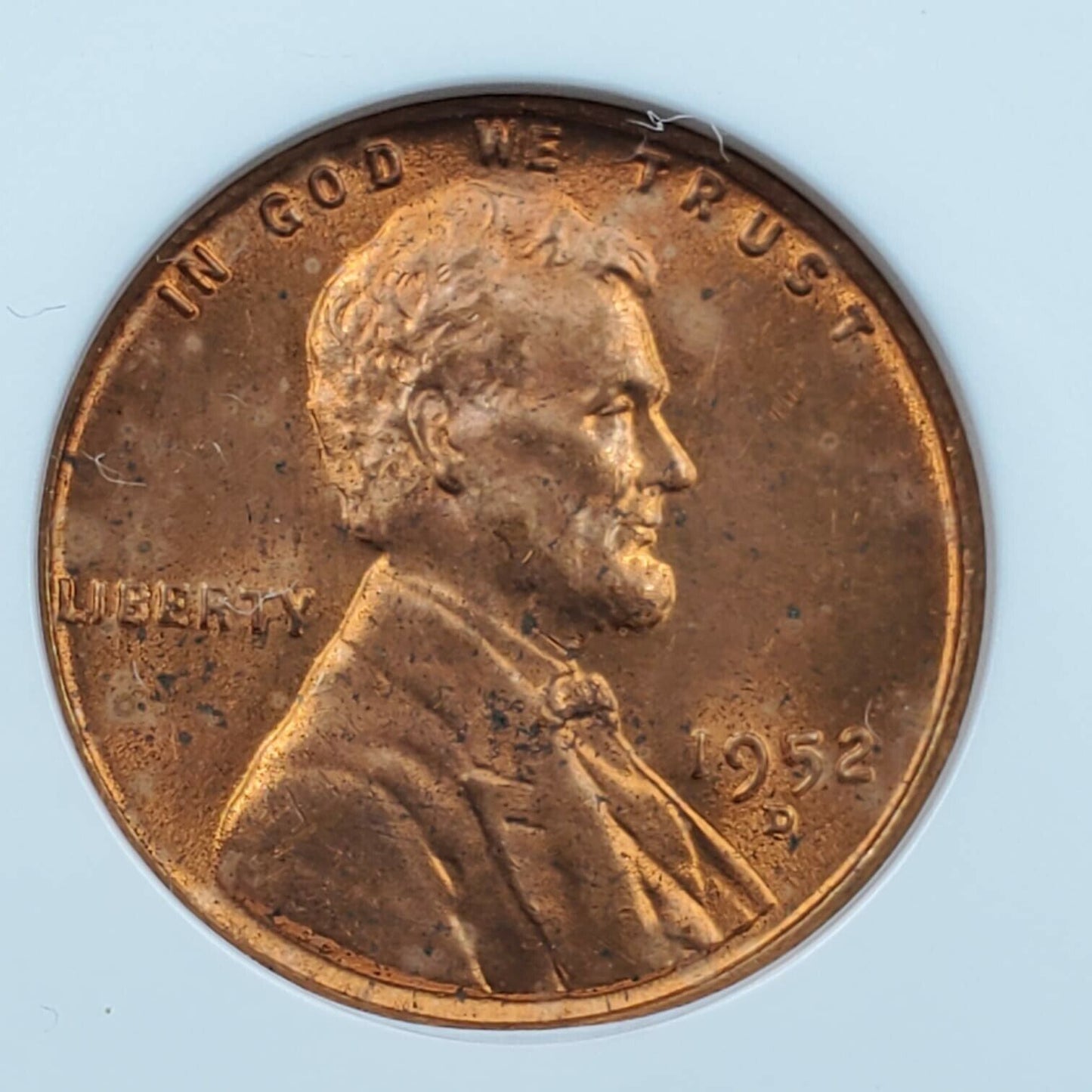 1952 D/S Lincoln Wheat Cent Penny ANACS MS64 RED FS-021.6 Breen-2206 FS-511