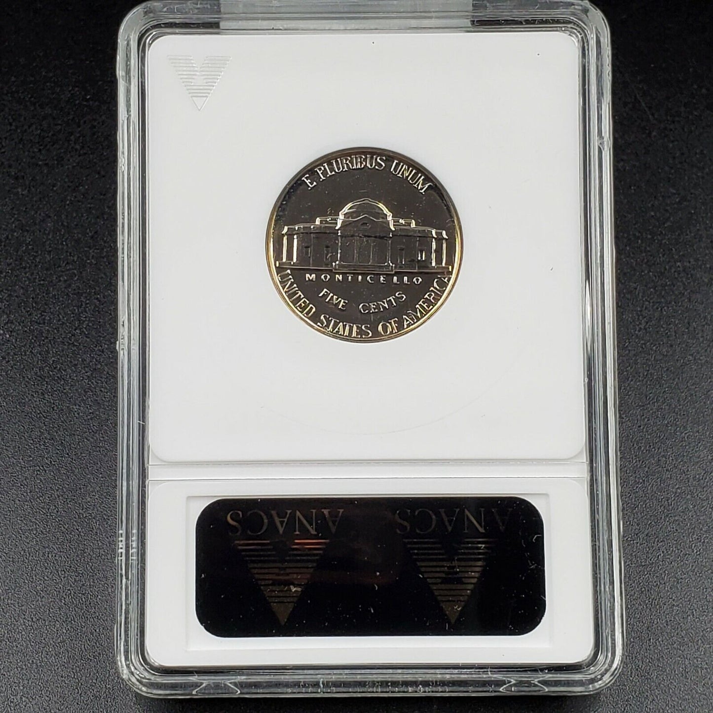 1957 Proof Jefferson Nickel ANACS PF67 DDR Double Die Reverse 002 DMR-006