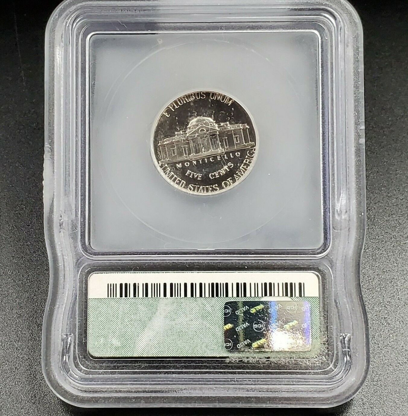 1975 S Jefferson Nickel Coin Vintage ICG PR70 DCAM Deep Cameo Gem Cameo Proof