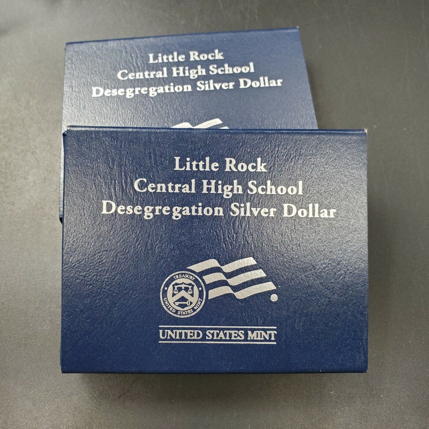 2007 P Desegregation Little Rock Commemorative Uncirculated Silver Dollar Coin