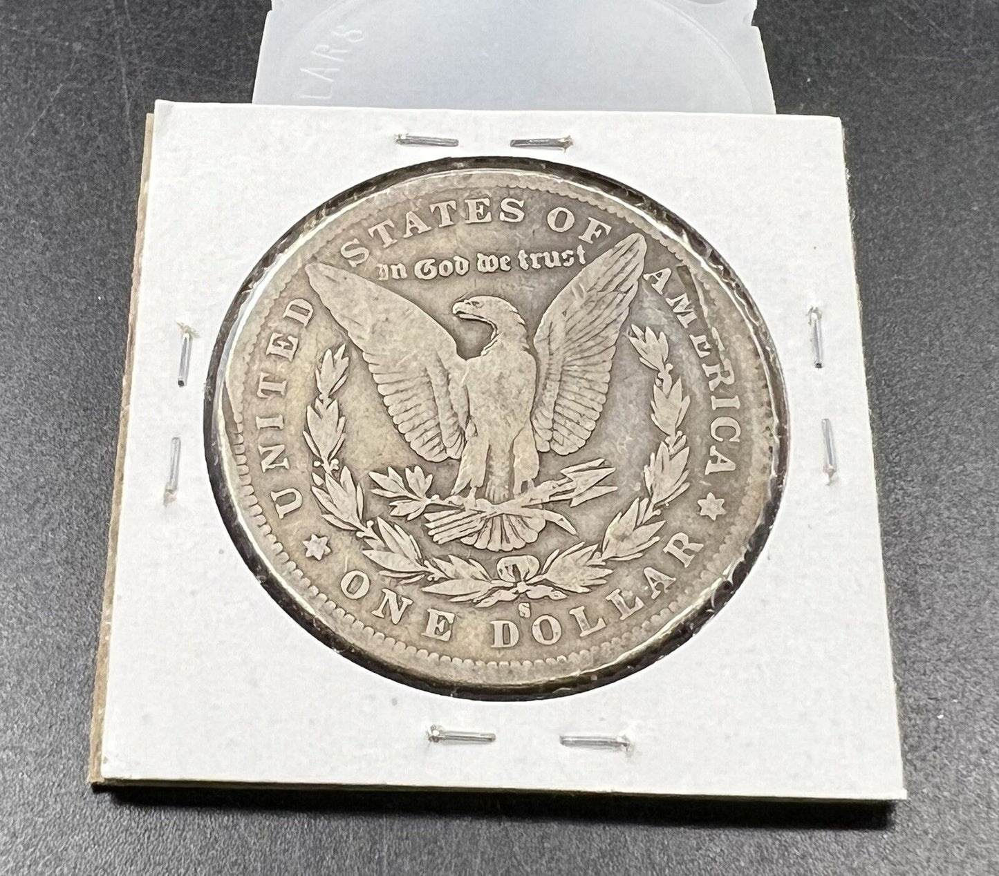 1896 S Morgan Silver Eagle Dollar Coin Choice Good Circ