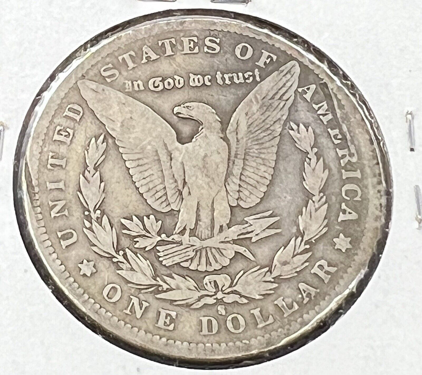 1896 S Morgan Silver Eagle Dollar Coin Choice Good Circ