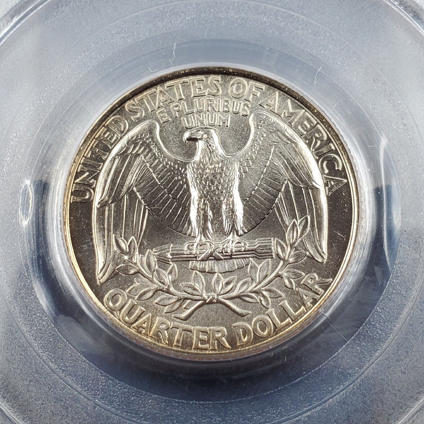 1996 D 25c Washington Clad Quarter Gem BU BUSINESS PCGS MS67 #1