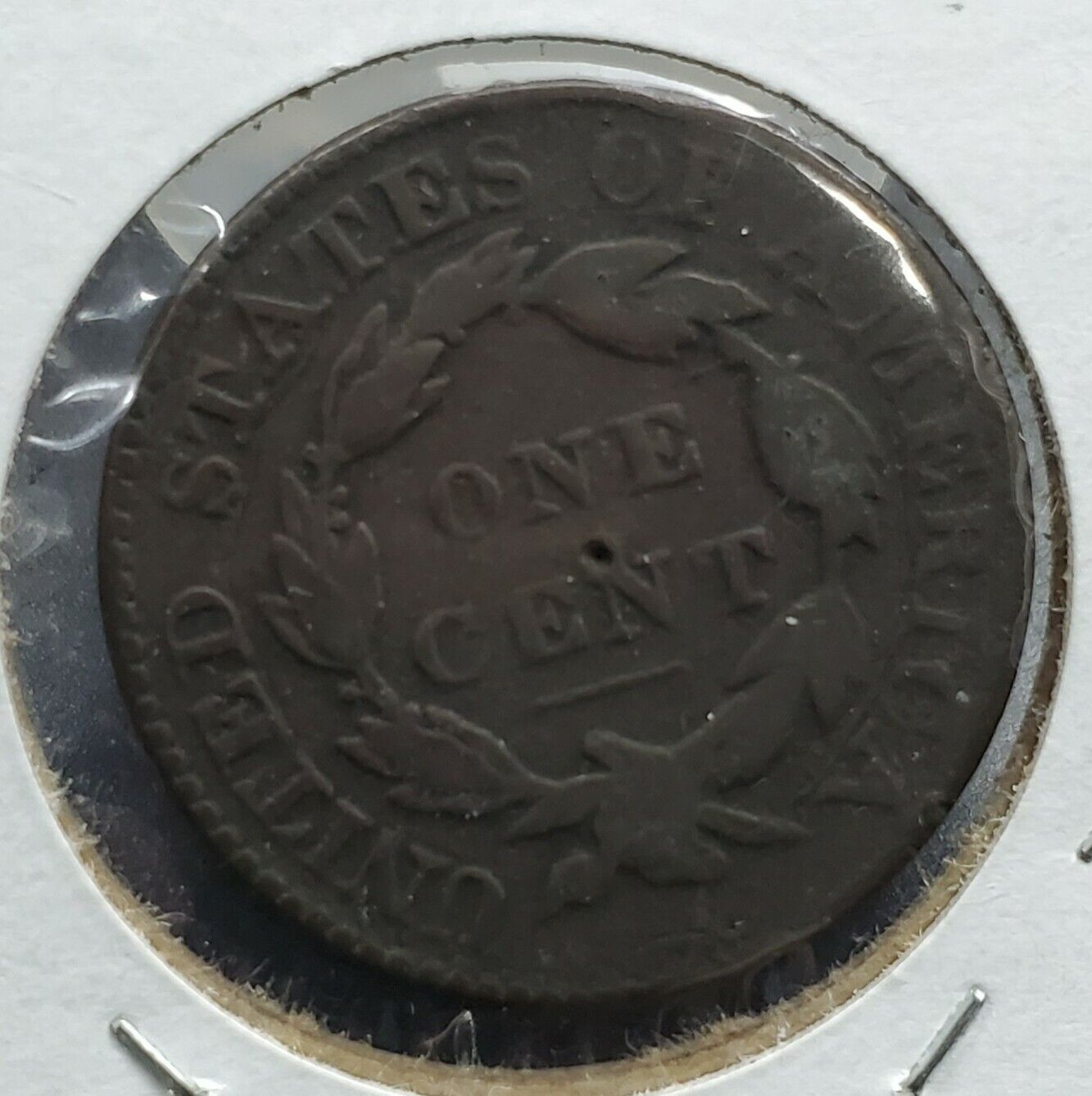 1828 Coronet Liberty Head US Large Cent 1c VF DETAILS Circulated Condition