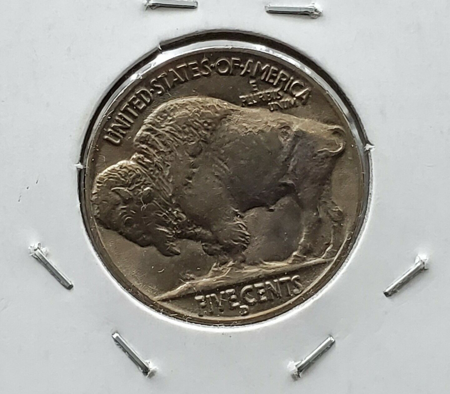 1938 D 5c Buffalo Nickel Nice Coin Choice BU UNC ~ %10 Slight Rotated Die Error