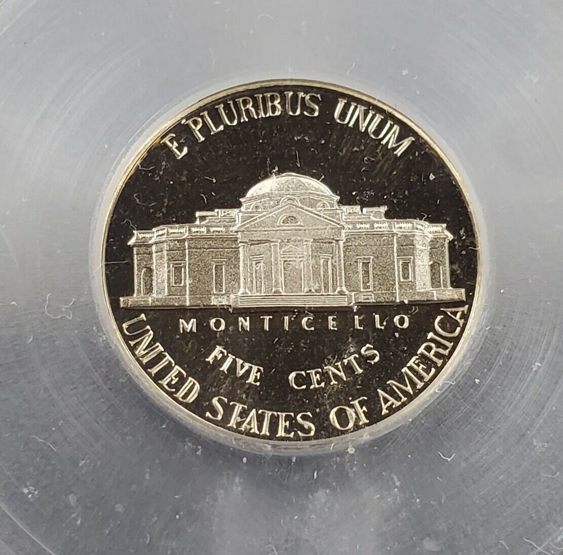 1989 S Proof Jefferson Nickel Coin ICG PR70 DCAM Deep Cameo Variety #2