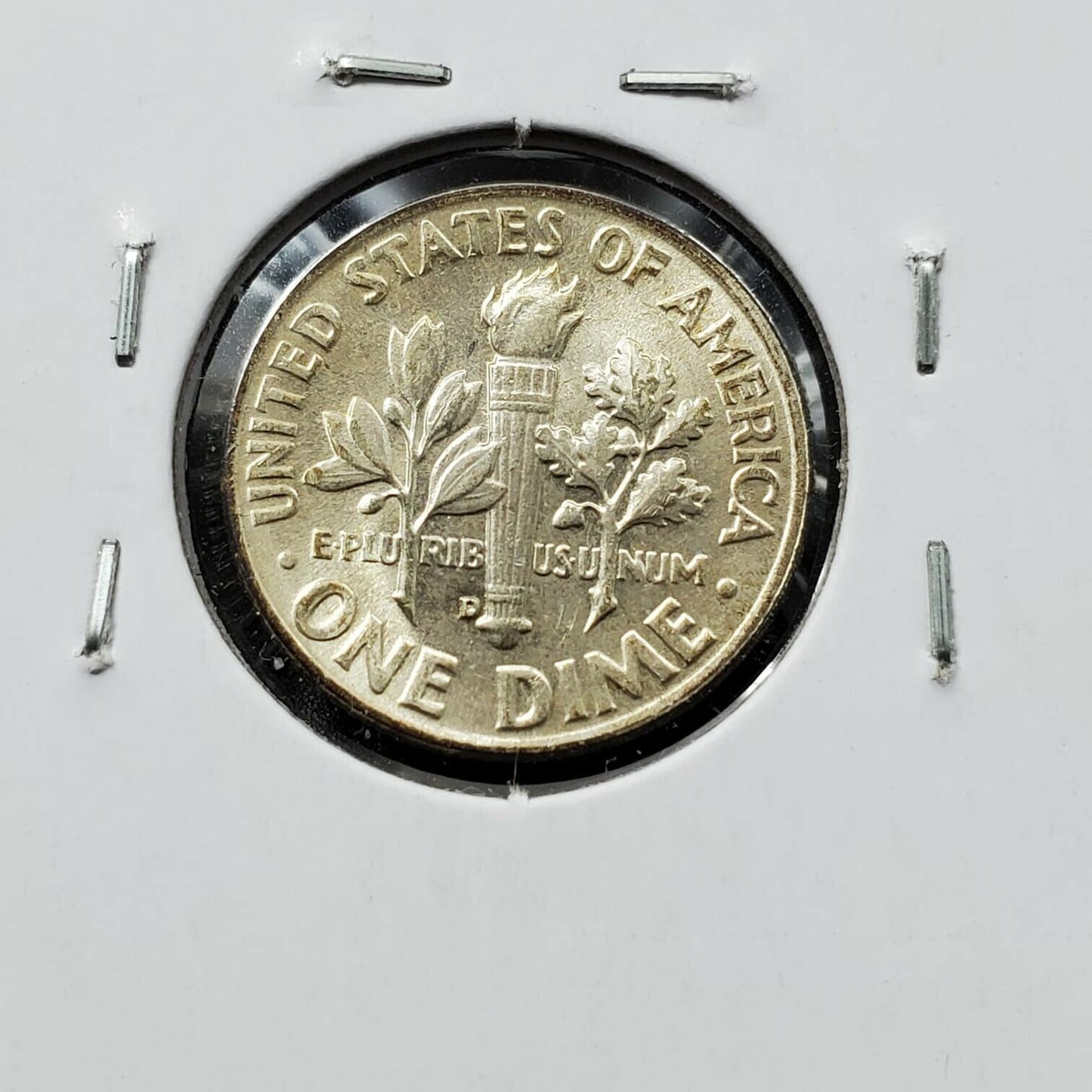 1953 D Roosevelt Silver Dime Coin Neat Toning Tone Business Strike CH / GEM BU